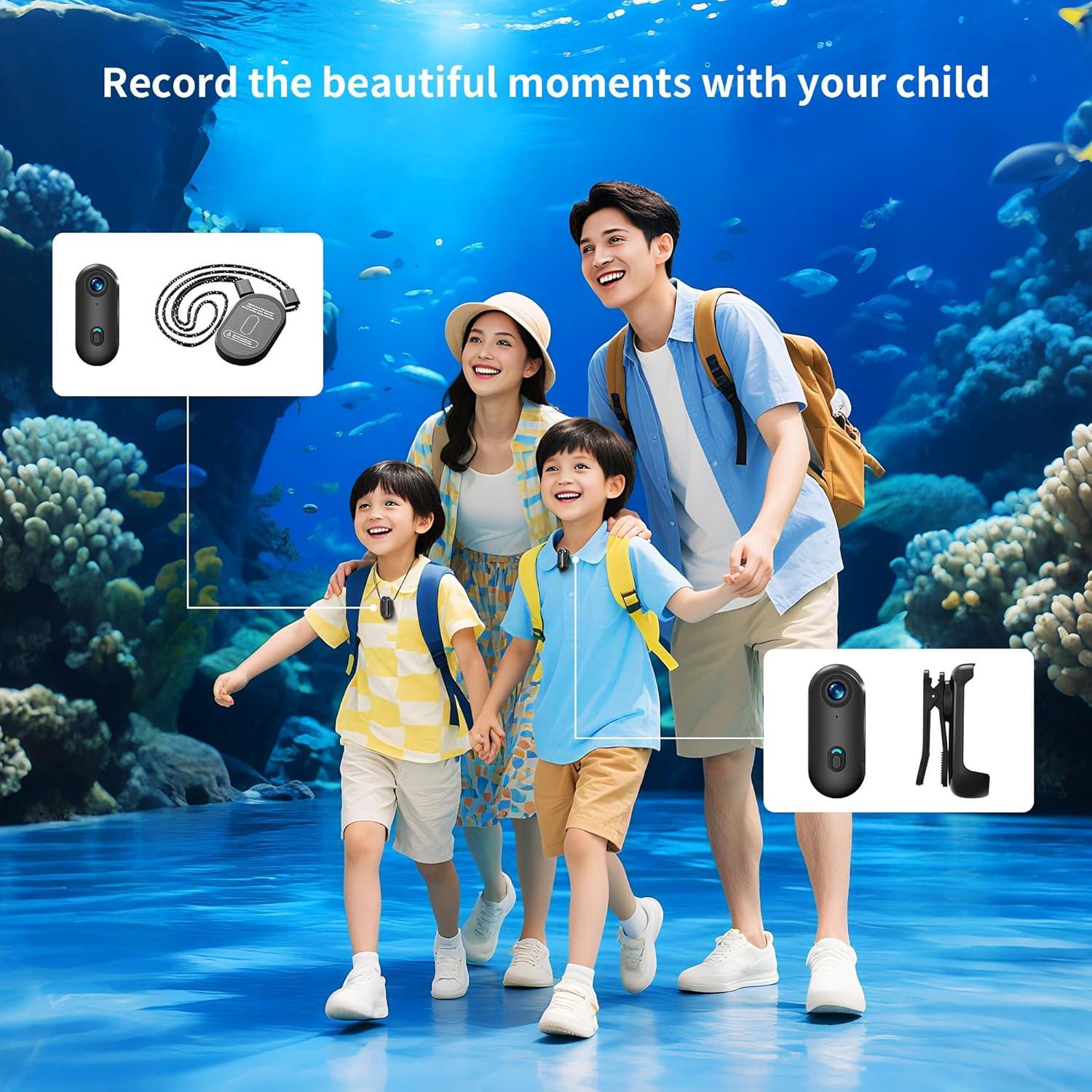 Cámara de Acción 4K Asdanalili A10 con Estuche Impermeable 64GB