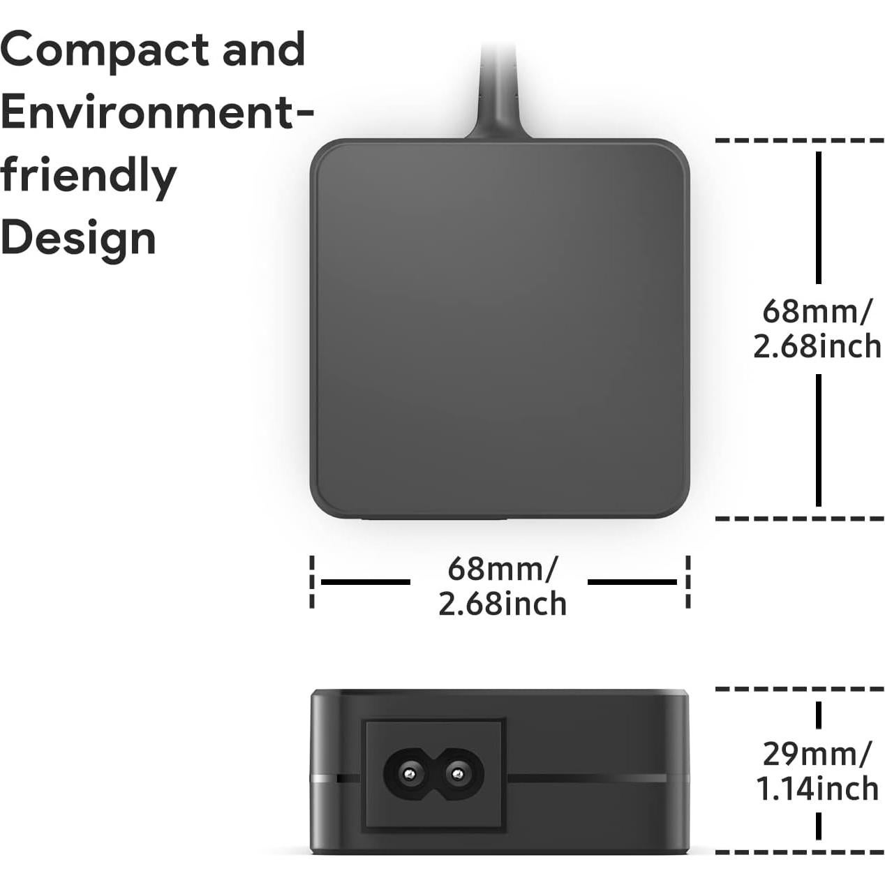 Cargador TAIFU USB C 65W para Laptops Nimo y Acer