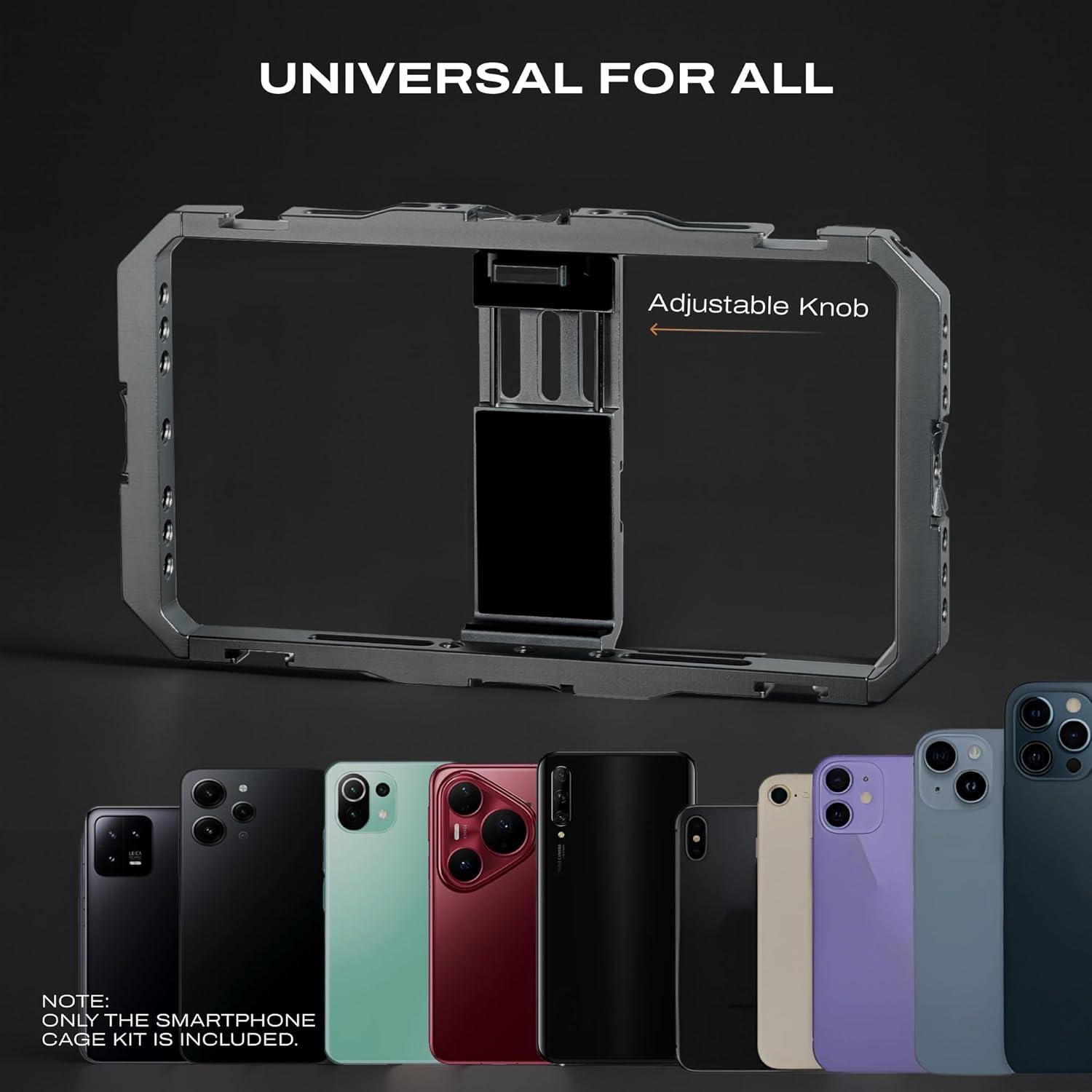 Soporte de Video Universal C Coiro para Smartphone con Correa de Cuero