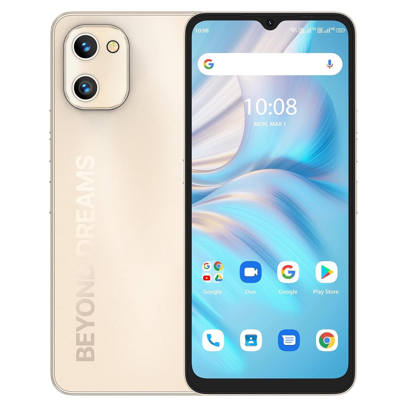 Smartphone UMIDIGI A13S 4GB RAM 64GB Negro Pantalla 6.7"