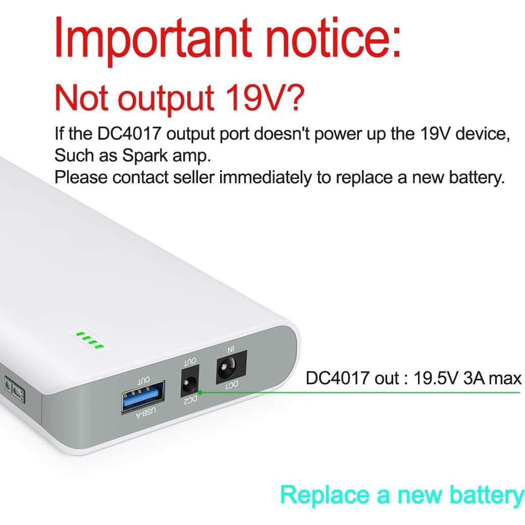 Banco de Poder Talentcell NB7101 17500mAh 64.75Wh DC 24/19/5V