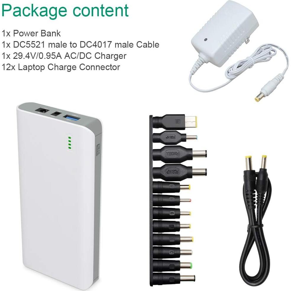 Banco de Poder Talentcell NB7101 17500mAh 64.75Wh DC 24/19/5V