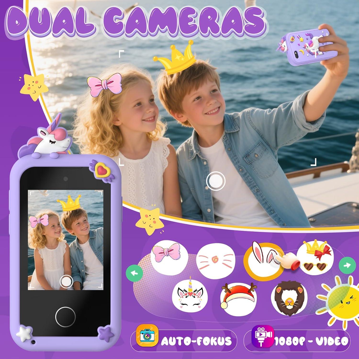 Teléfono Inteligente Juguete SnowCinda 2.8" Pantalla Táctil