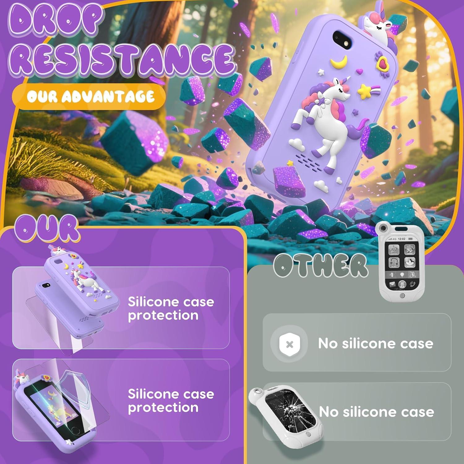 Teléfono Inteligente Juguete SnowCinda 2.8" Pantalla Táctil