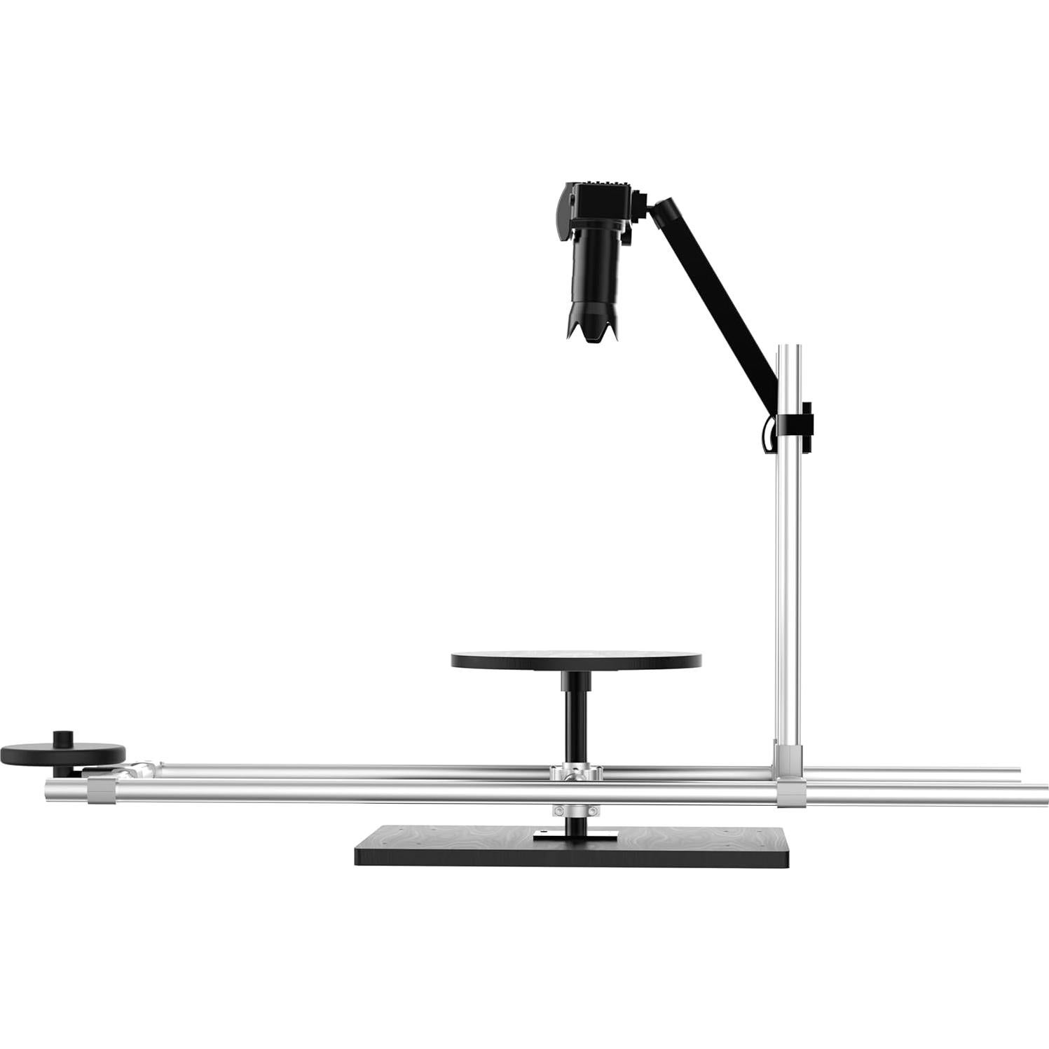 Deslizador de cámara rotativo PUKOKO 360° para DSLR