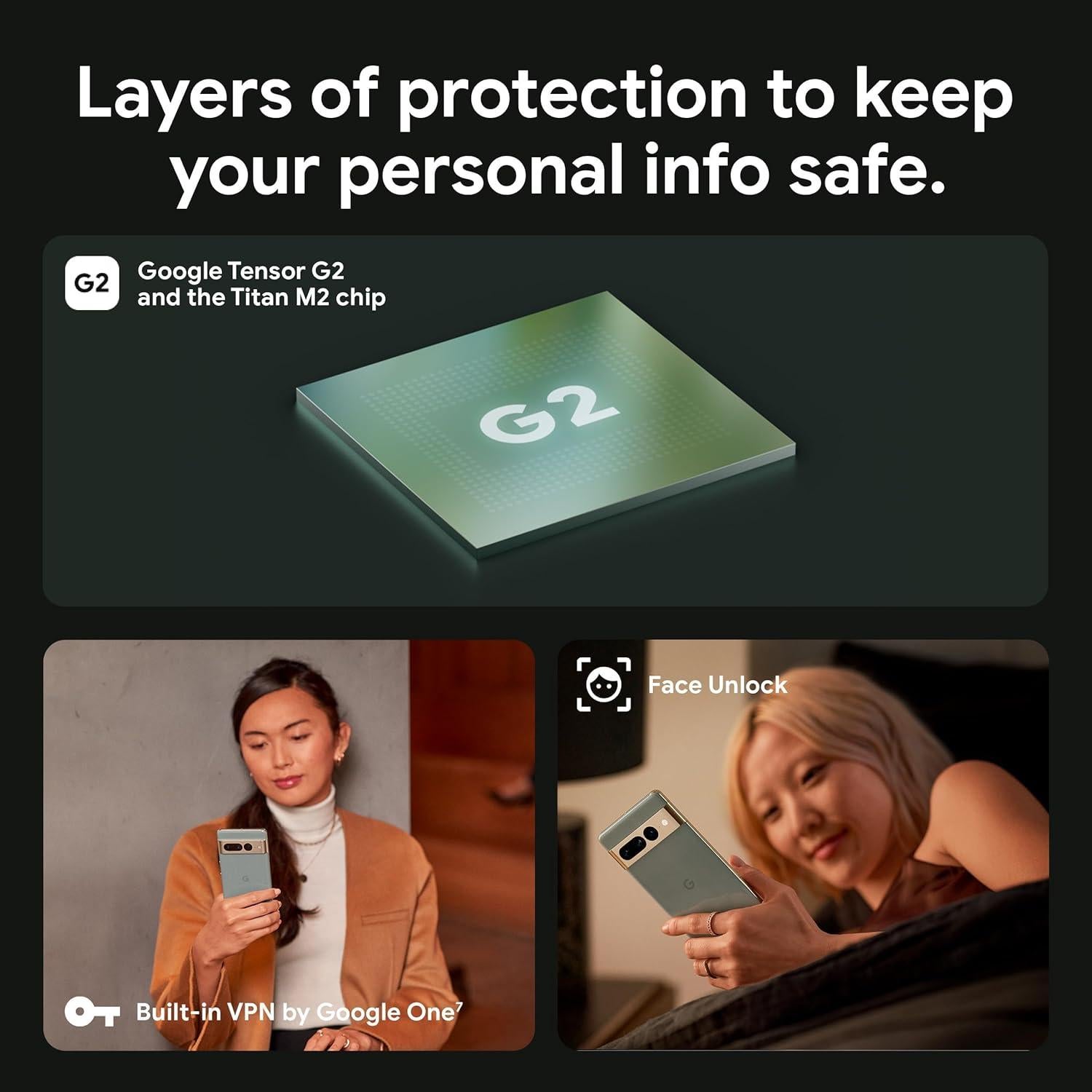 Google Pixel 7 Pro - Smartphone 5G 256GB Avellana - Android