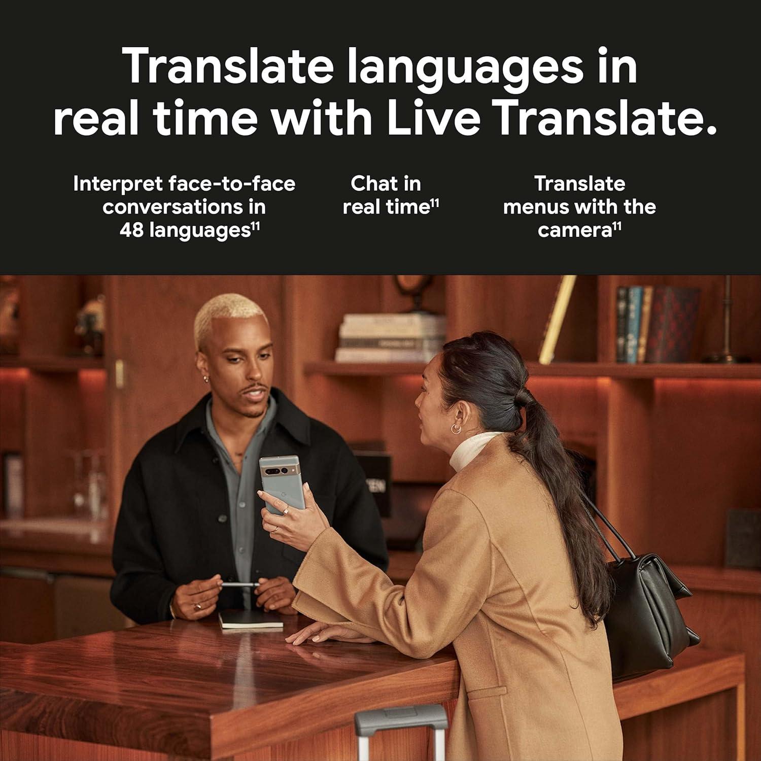 Google Pixel 7 Pro - Smartphone 5G 256GB Avellana - Android