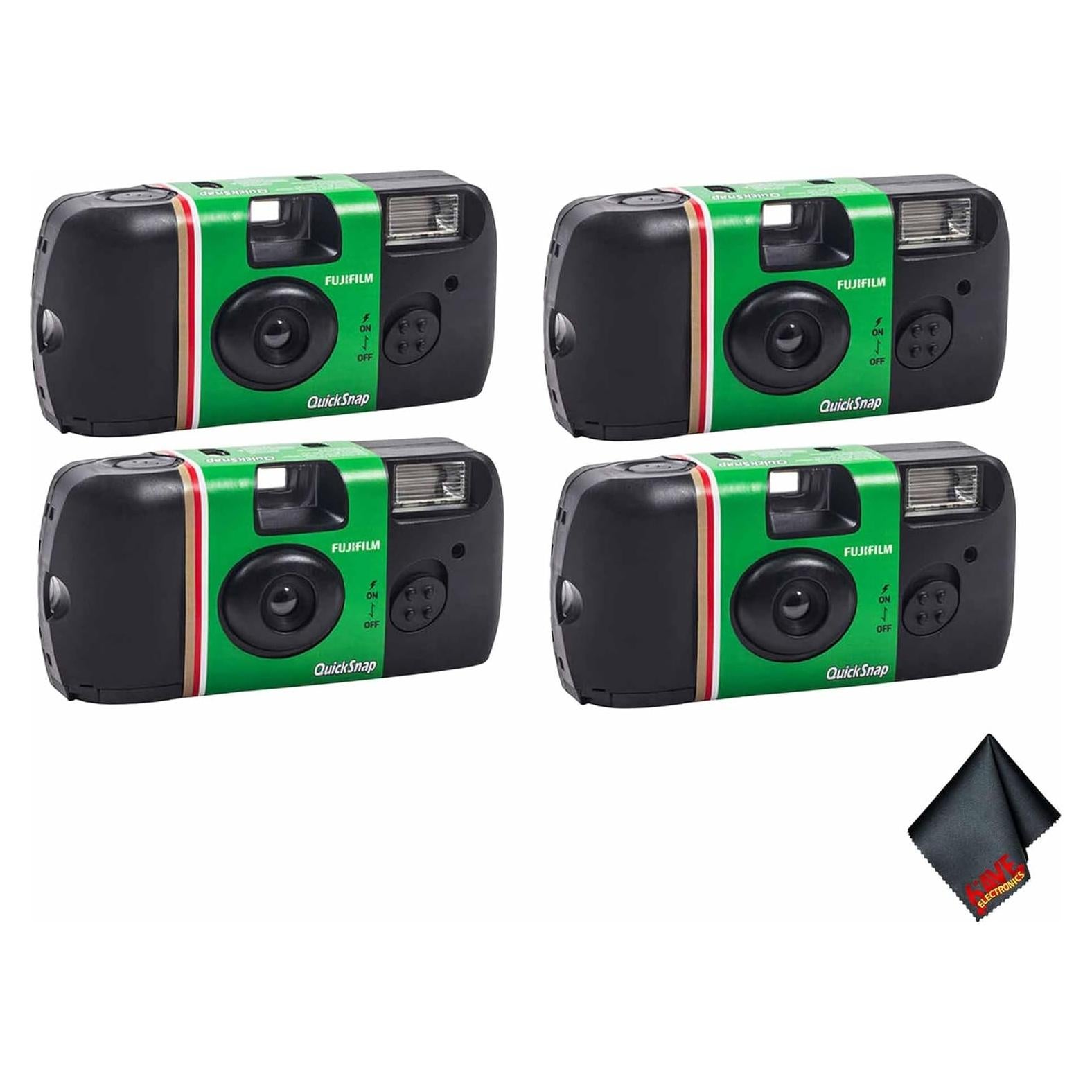 Cámara desechable FUJIFILM QuickSnap Flash 400 - 4x27 exposiciones