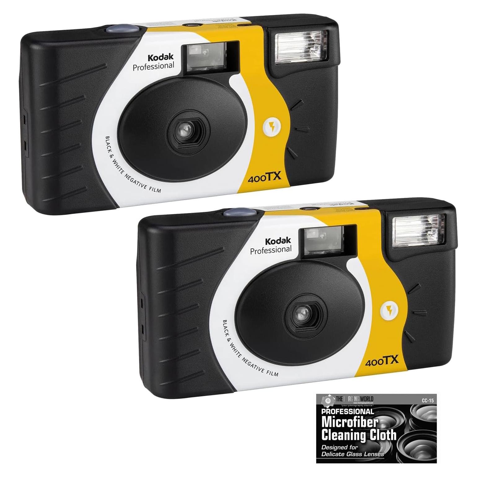 Paquete de 2 cámaras desechables Kodak Tri-X 400 B&W