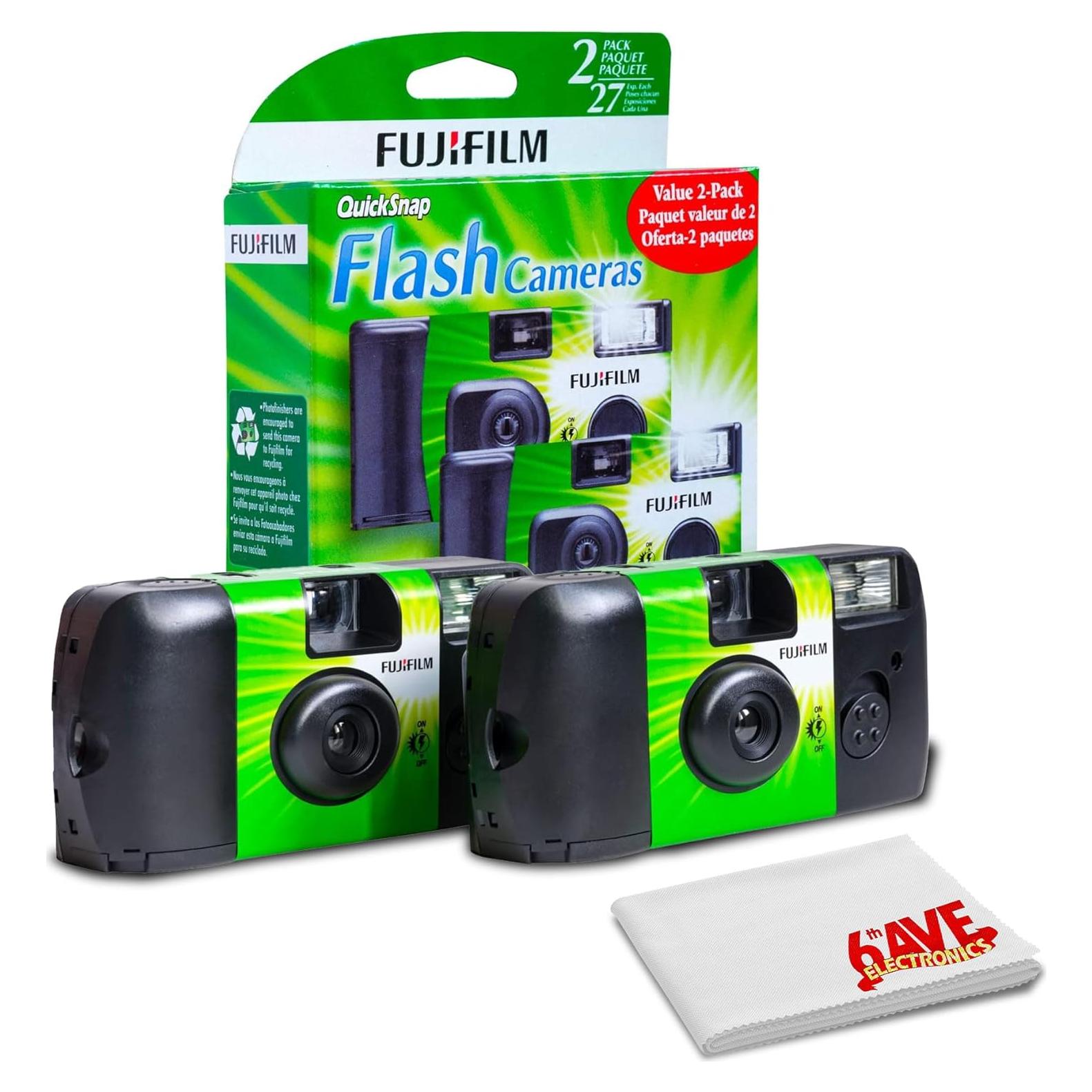 Cámara desechable FUJIFILM QuickSnap Flash 400 - 27 exposiciones