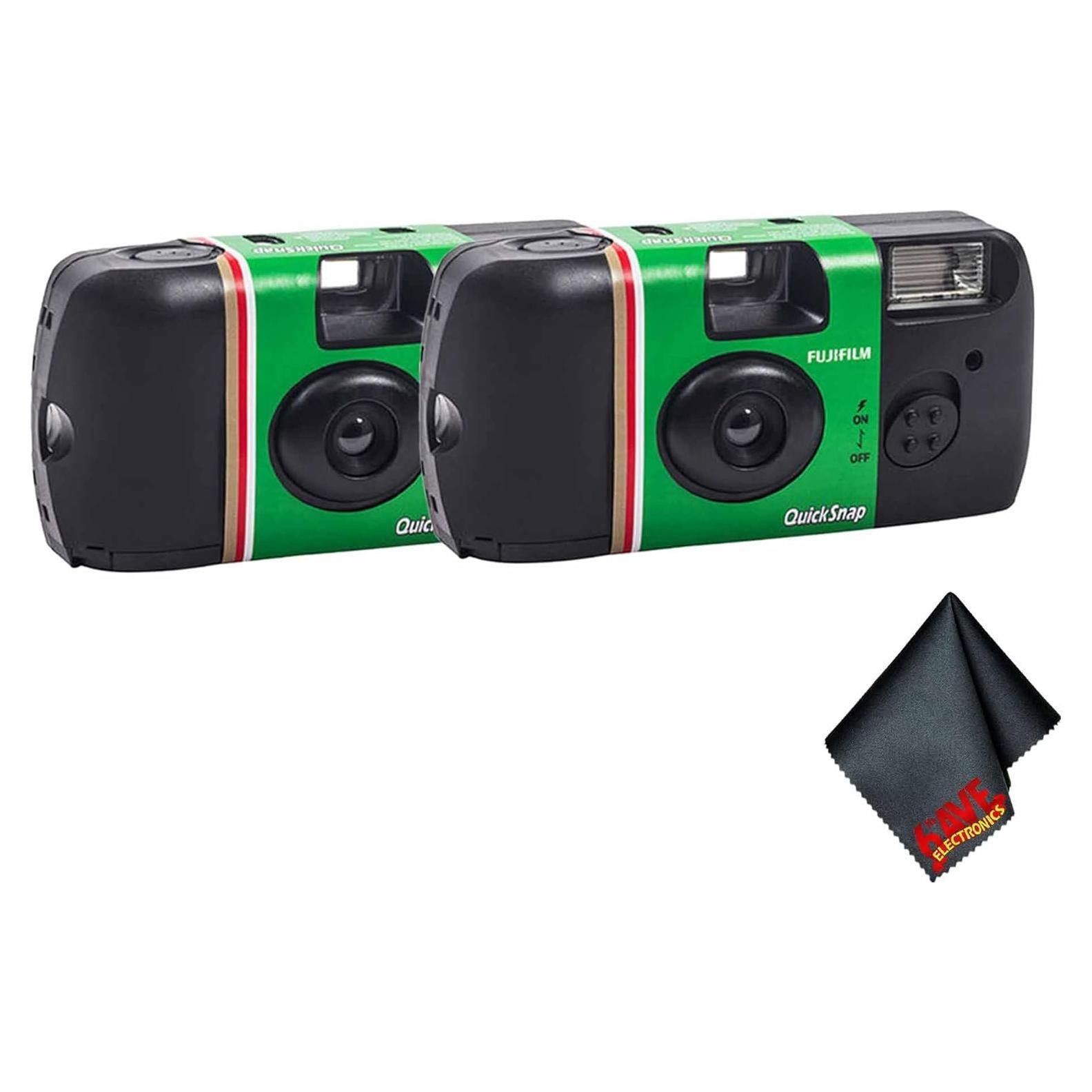 Cámara desechable Fujifilm QuickSnap Flash 400 - 2x27 exposiciones