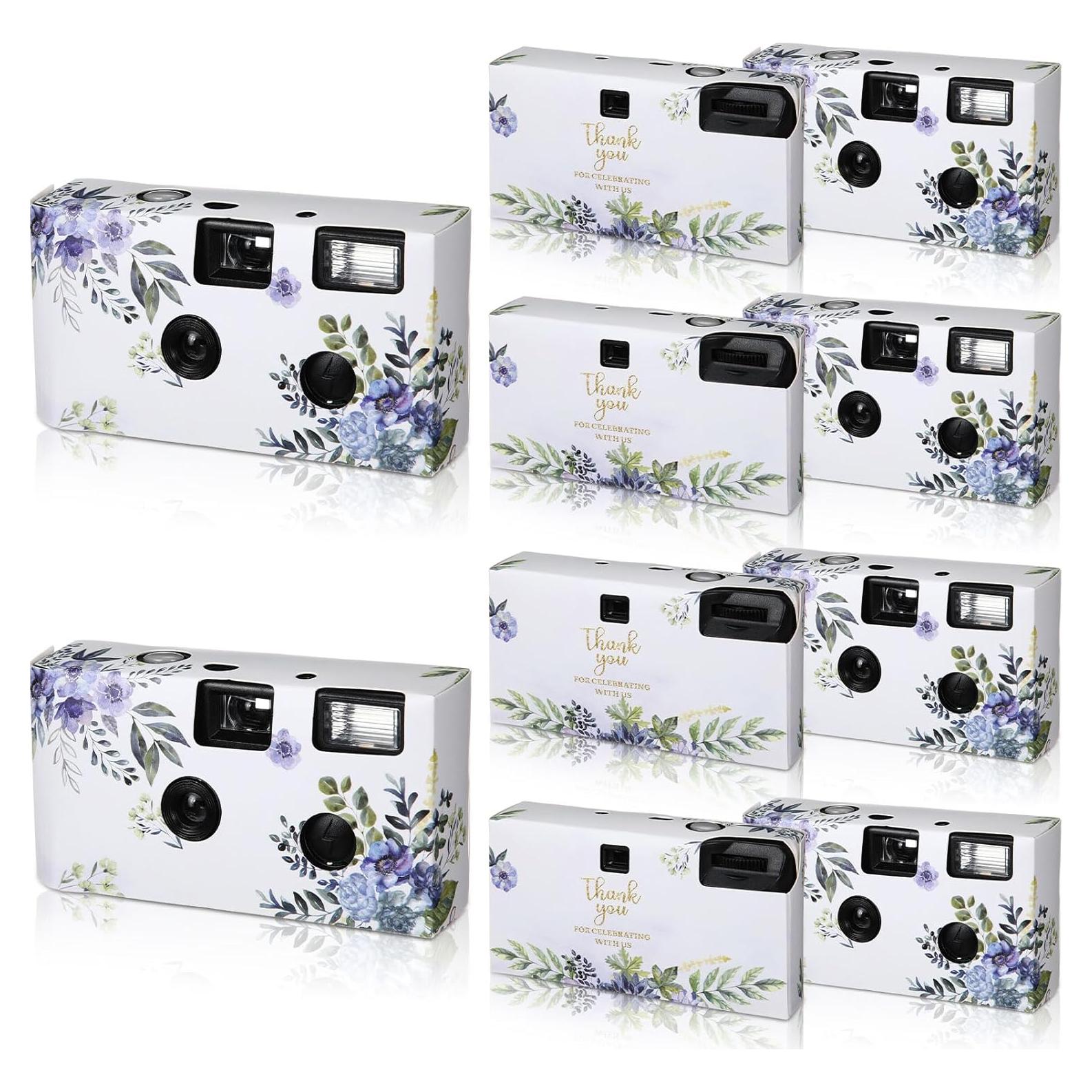 Paquete de 10 Cámaras Desechables Kanayu Amapola Azul 35mm