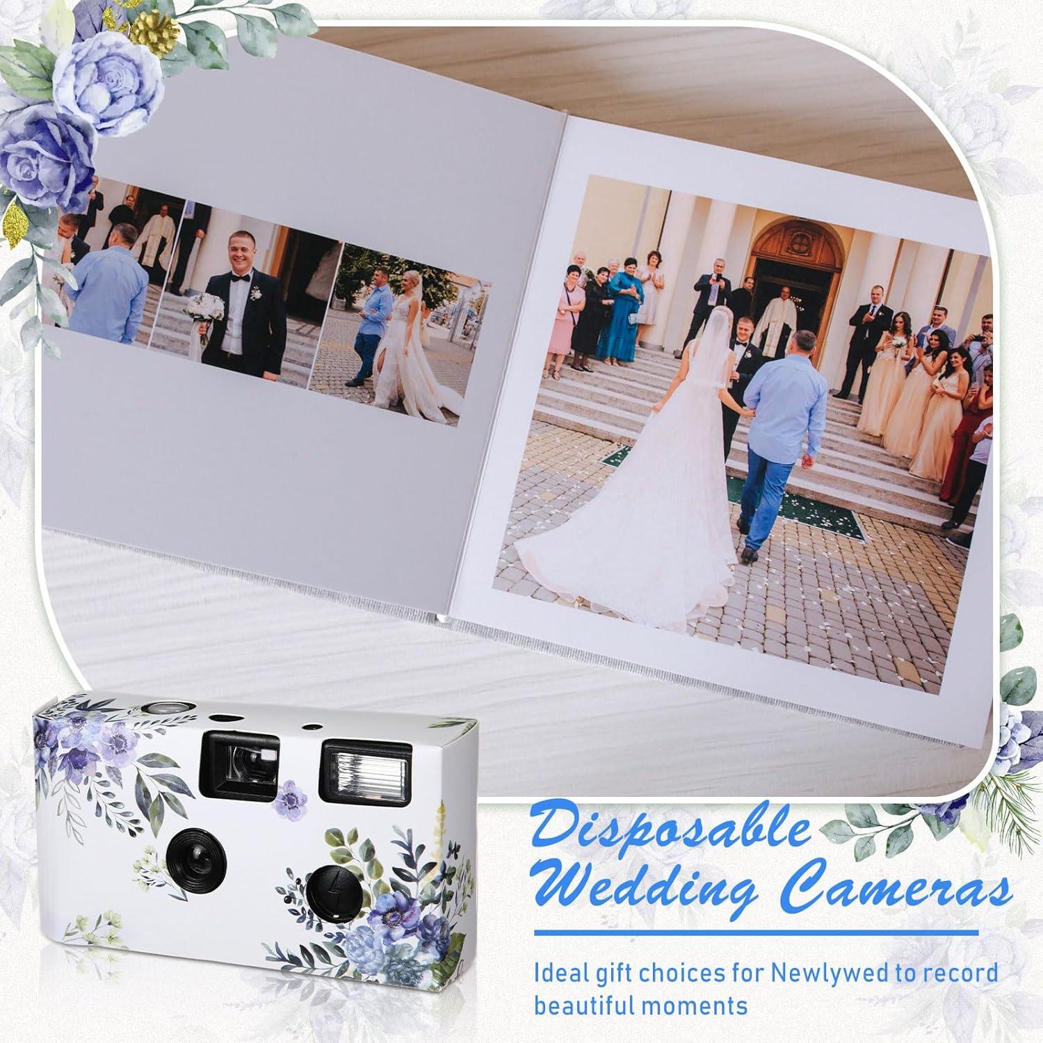 Paquete de 10 Cámaras Desechables Kanayu Amapola Azul 35mm