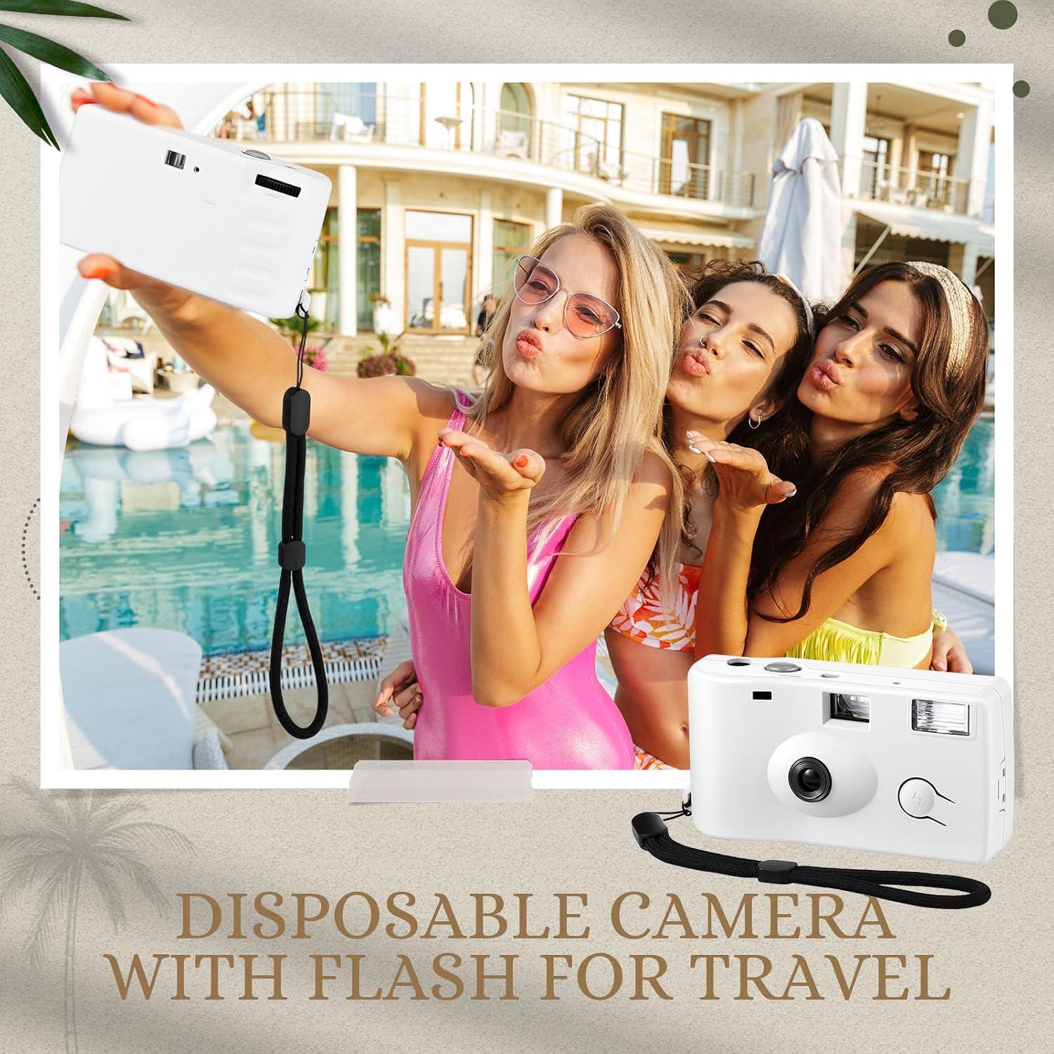 Cámaras Desechables Blancas Treela 2 Pcs 35mm 17 Exposiciones