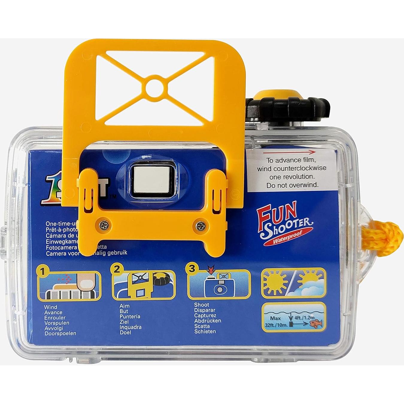 Cámara desechable a prueba de agua 1 Shot - 35mm - 27 exposiciones