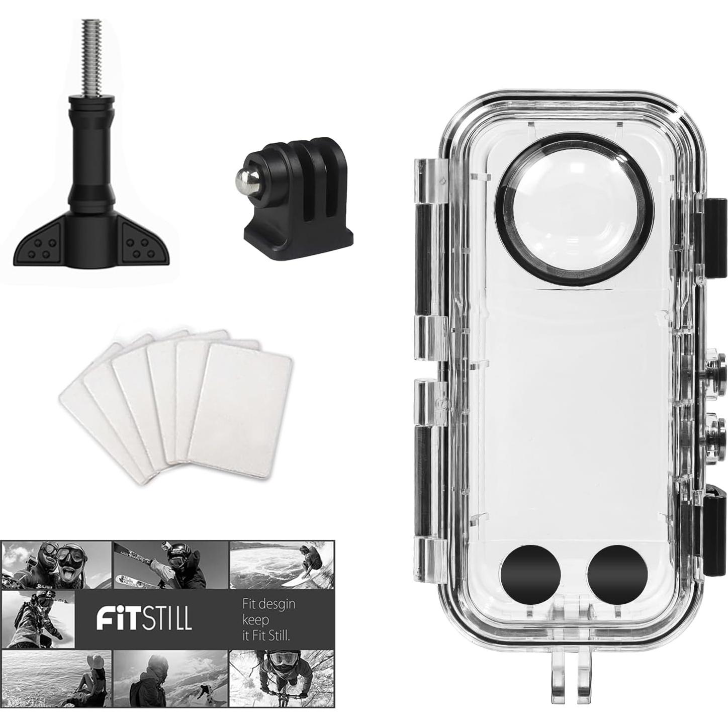 Funda Impermeable FitStill para Insta 360 X4 hasta 40M