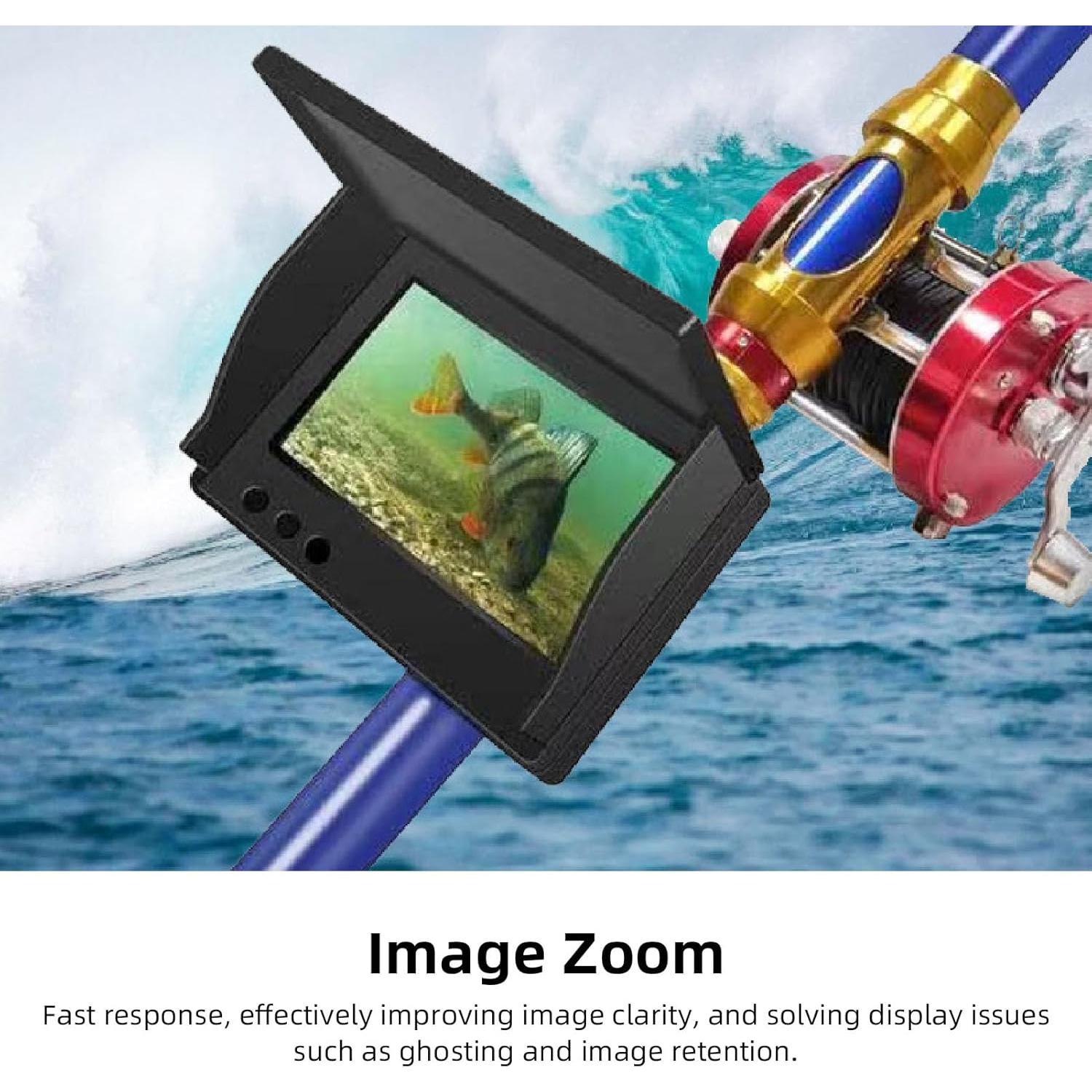 Pantalla de Cámara de Pesca Yunseity 5" 1500cd 10h Batería