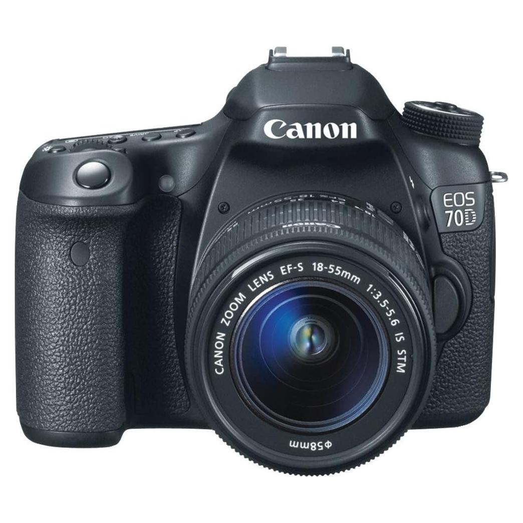 Cámara Digital SLR Canon EOS 70D 20.2MP Solo Cuerpo