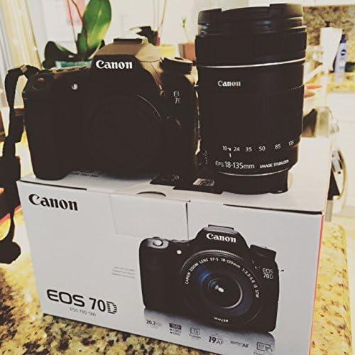 Cámara Digital SLR Canon EOS 70D 20.2MP Solo Cuerpo