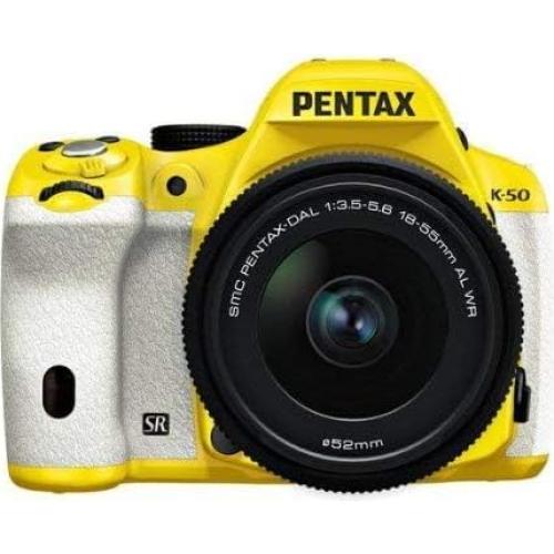 Cámara DSLR Pentax K-50 16MP con Lente 18-55mm WR