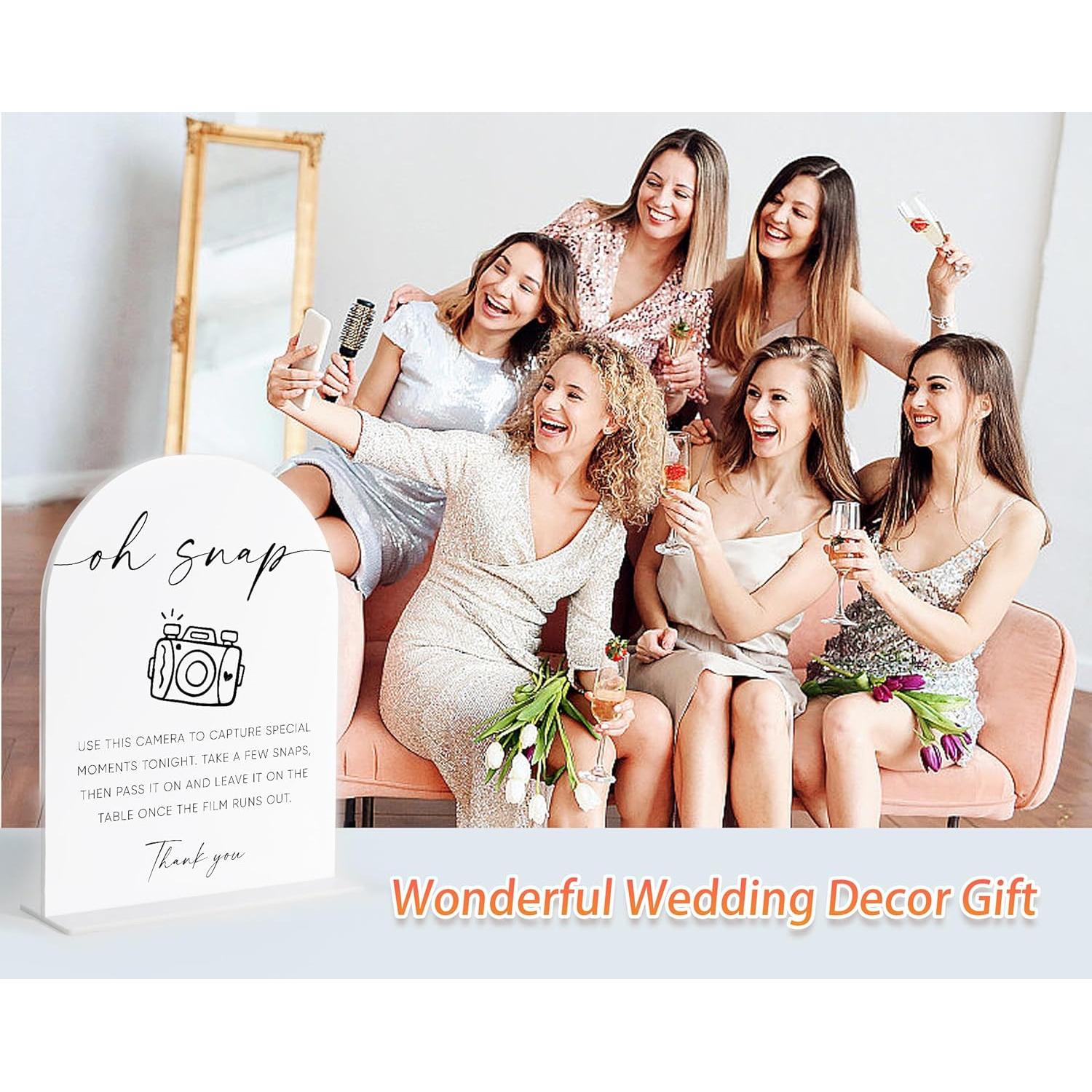 Cartel de Acrílico Blanco para Bodas Sxurt 20x15 cm