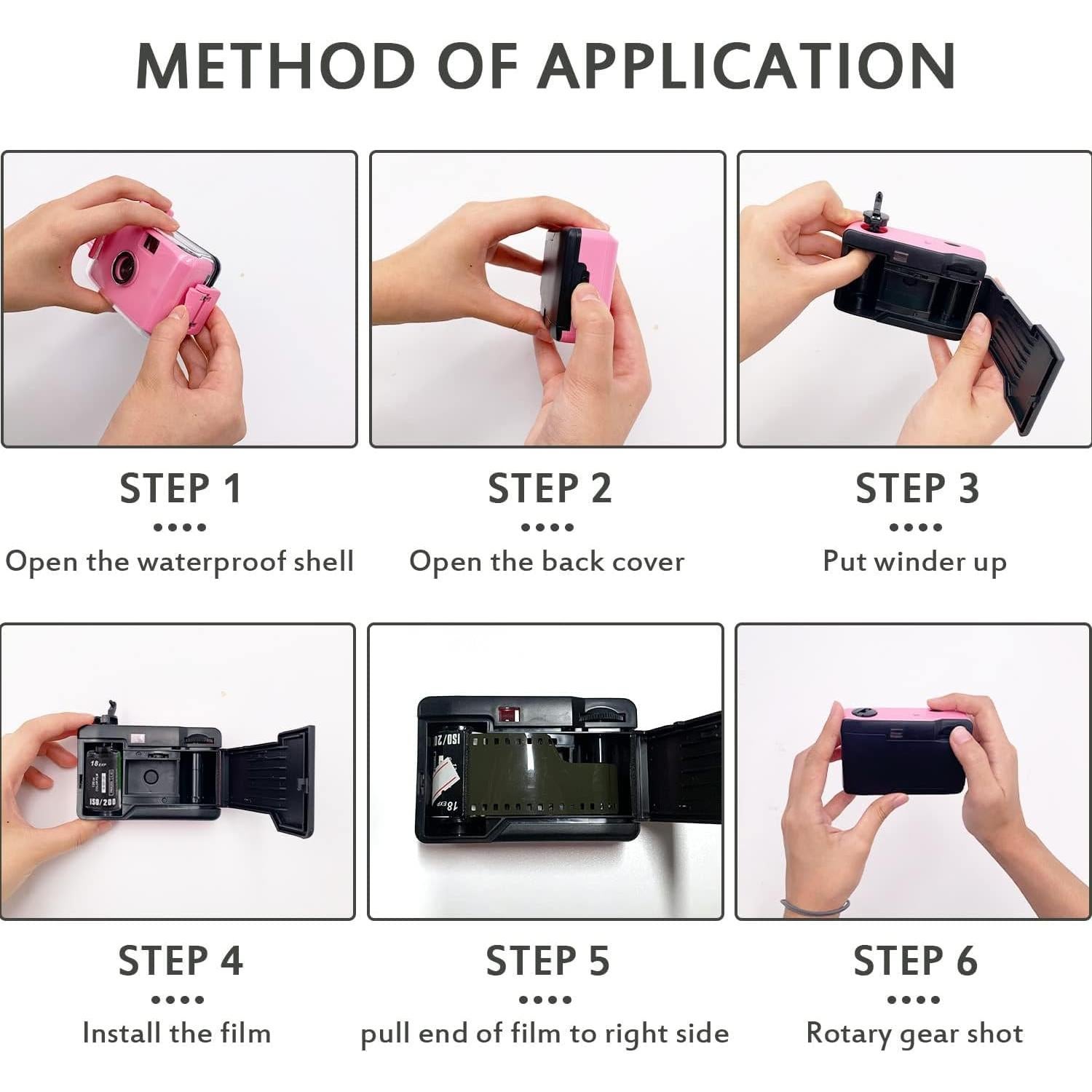 Cámara de película a prueba de agua 35mm Shenzhen - Manual