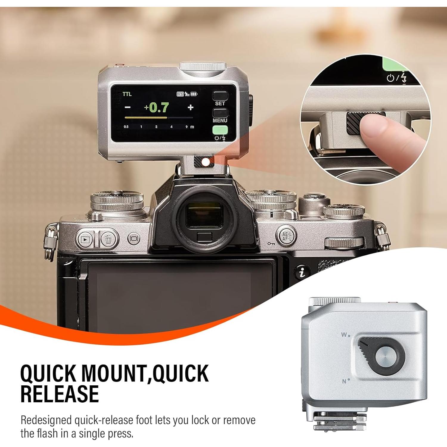 Flash Godox iT30 Pro O TTL para cámaras Olympus y Panasonic