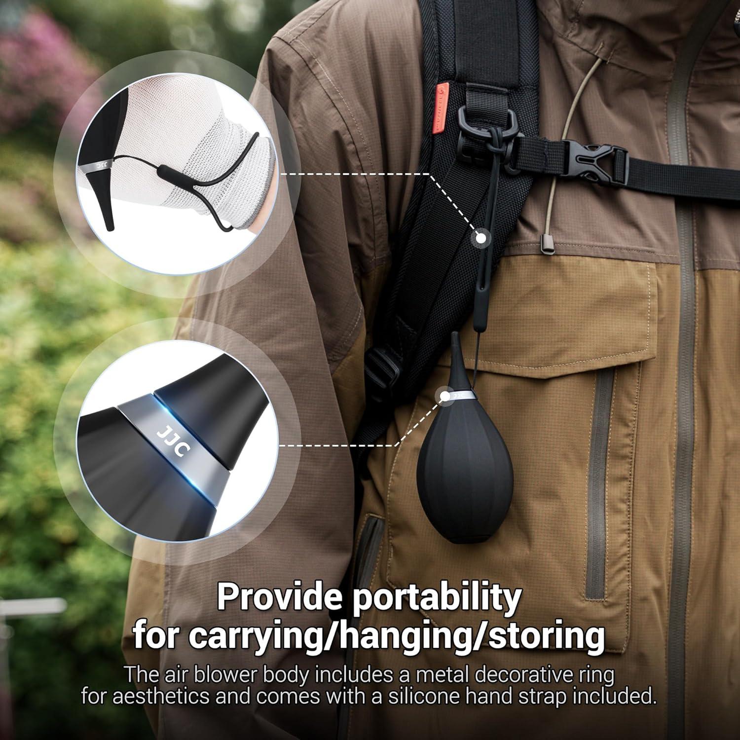 Soplador de Aire JJC CL para Cámara Digital y Lentes - Negro