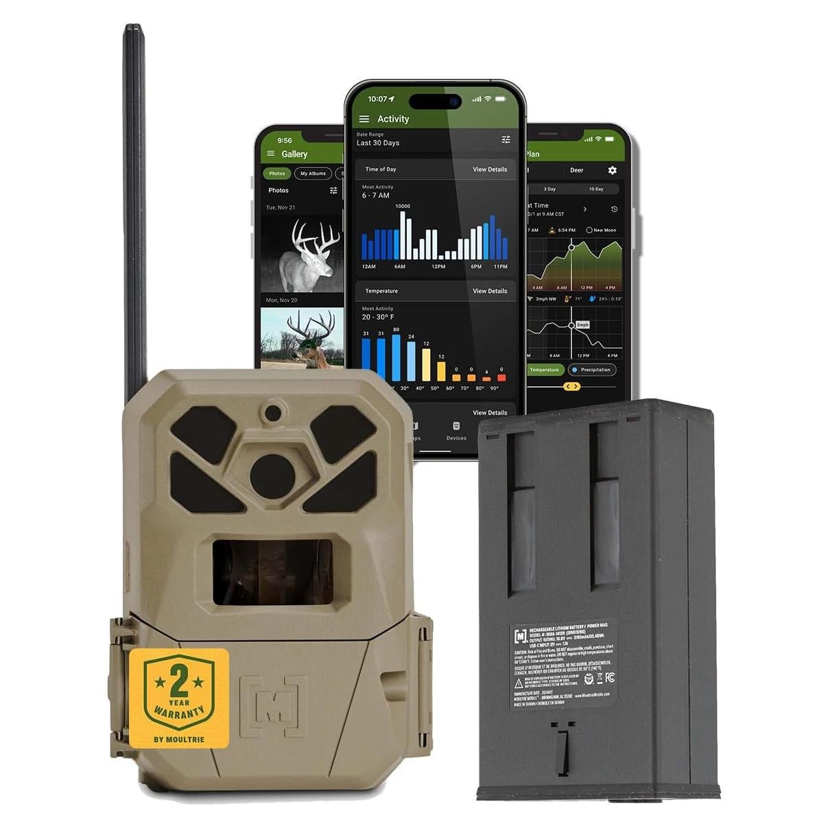 Cámara de Caza Celular Moultrie Edge 2 Pro 40MP 4G LTE