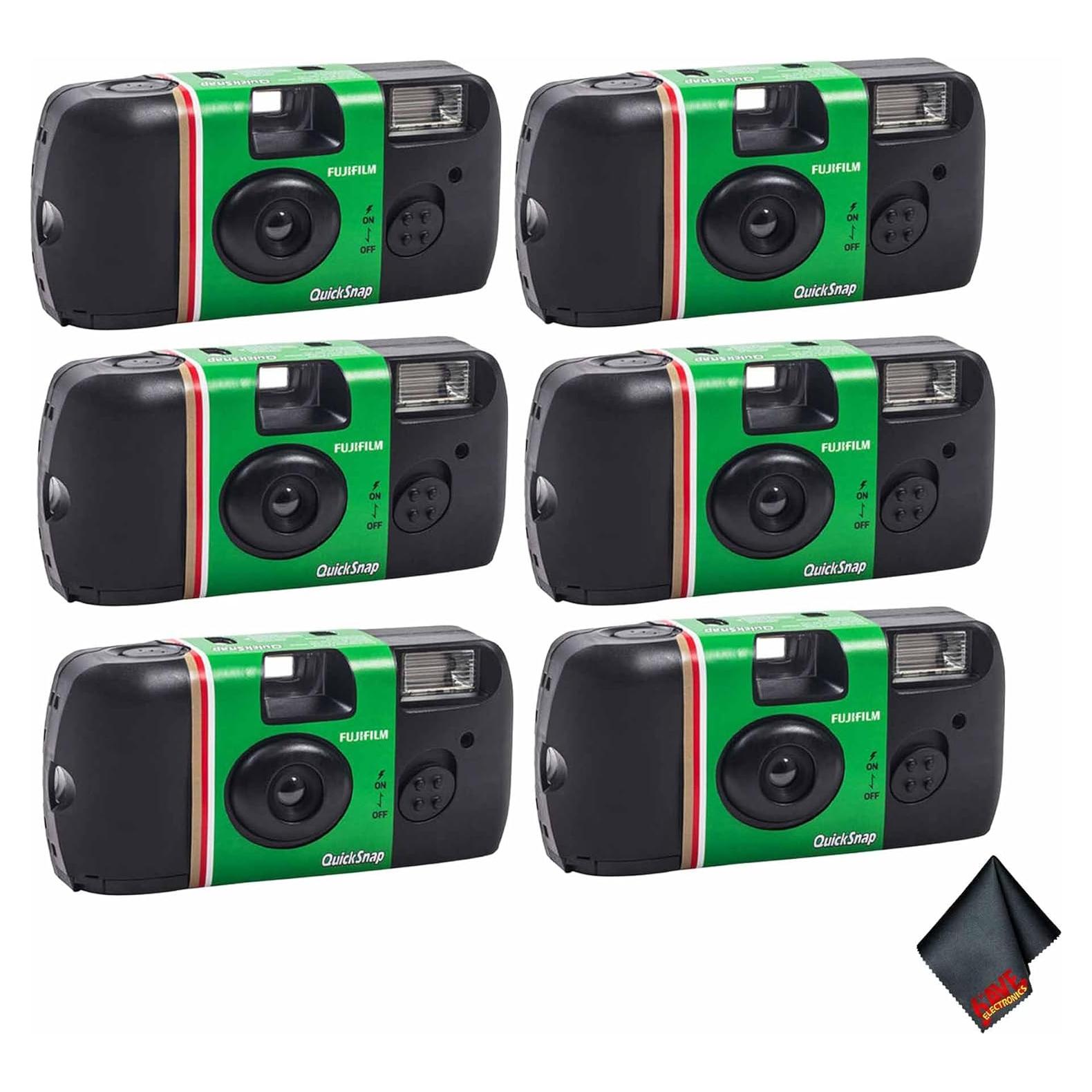 Cámara desechable FUJIFILM QuickSnap Flash 400 - 3 unidades