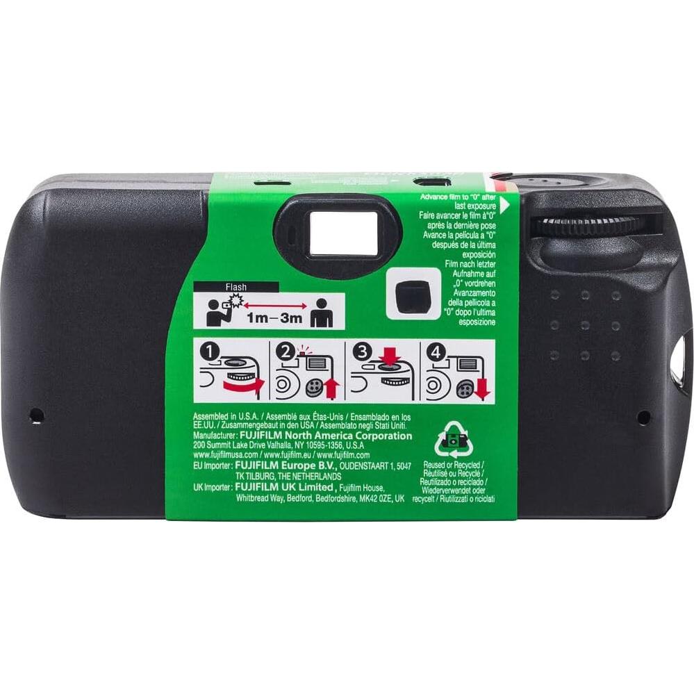 Cámara desechable FUJIFILM QuickSnap Flash 400 - 3 unidades