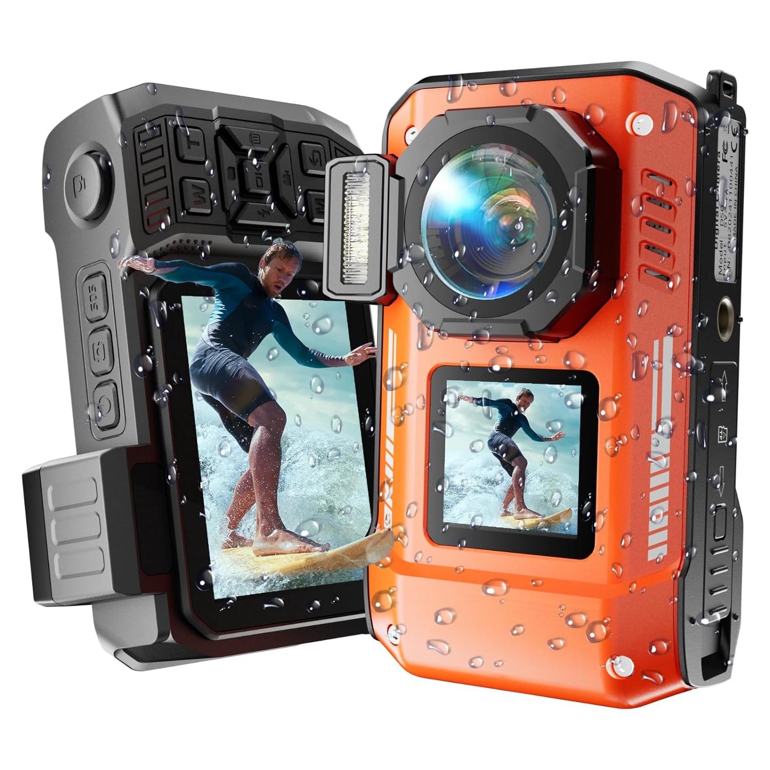 Cámara Digital Submarina 8K MaxMango D50 Impermeable 10M