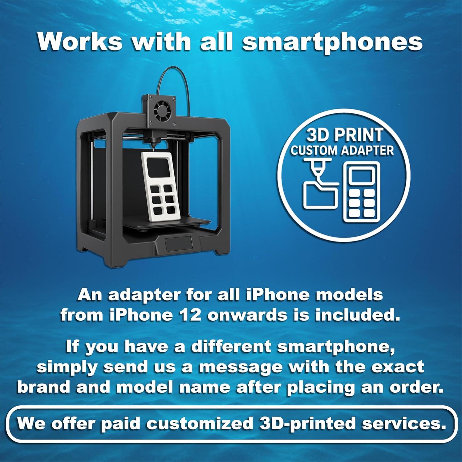 Carcasa Submarina DIVEVOLK SeaTouch 4 Max para iPhone hasta 60m