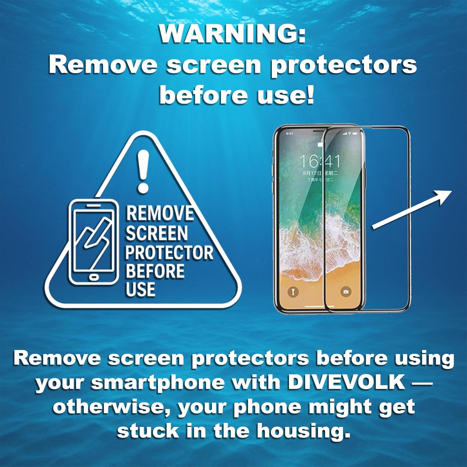 Carcasa Submarina DIVEVOLK SeaTouch 4 Max para iPhone hasta 60m