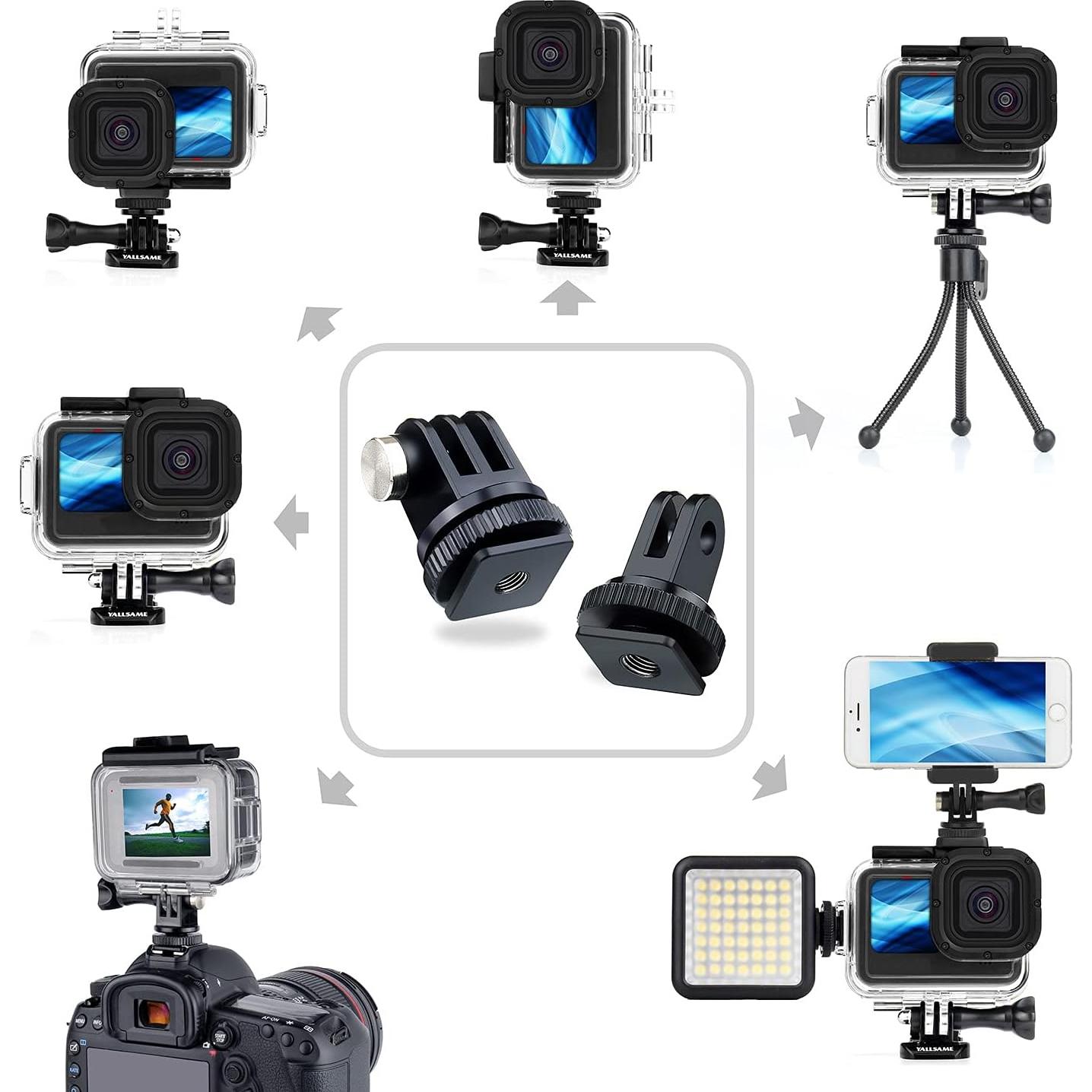 Funda Impermeable YALLSAME para GoPro Hero 9 10 11 12 13 60m