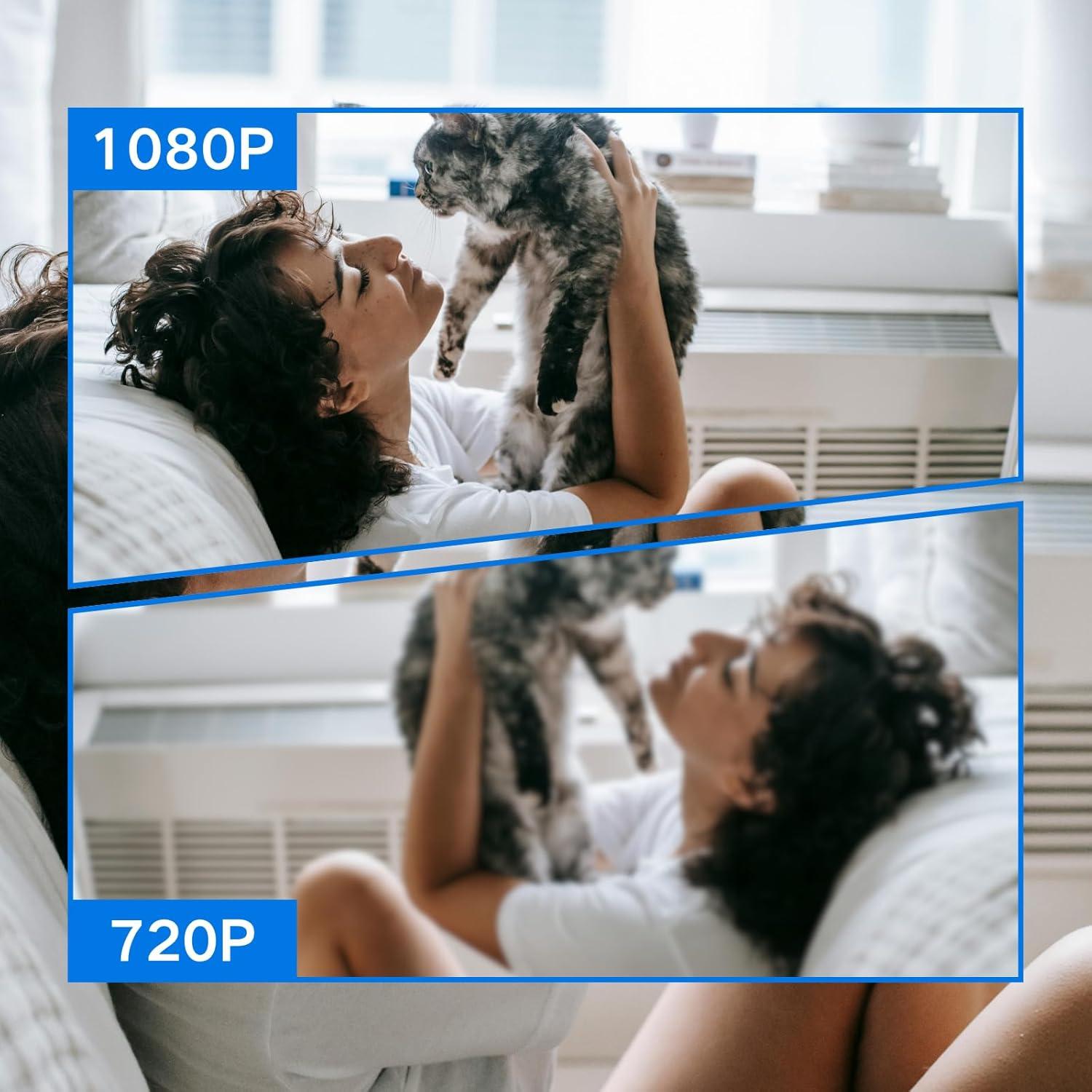 Cámara Nanny Wifi 1080P Recsentry - Cargador Oculto 90°