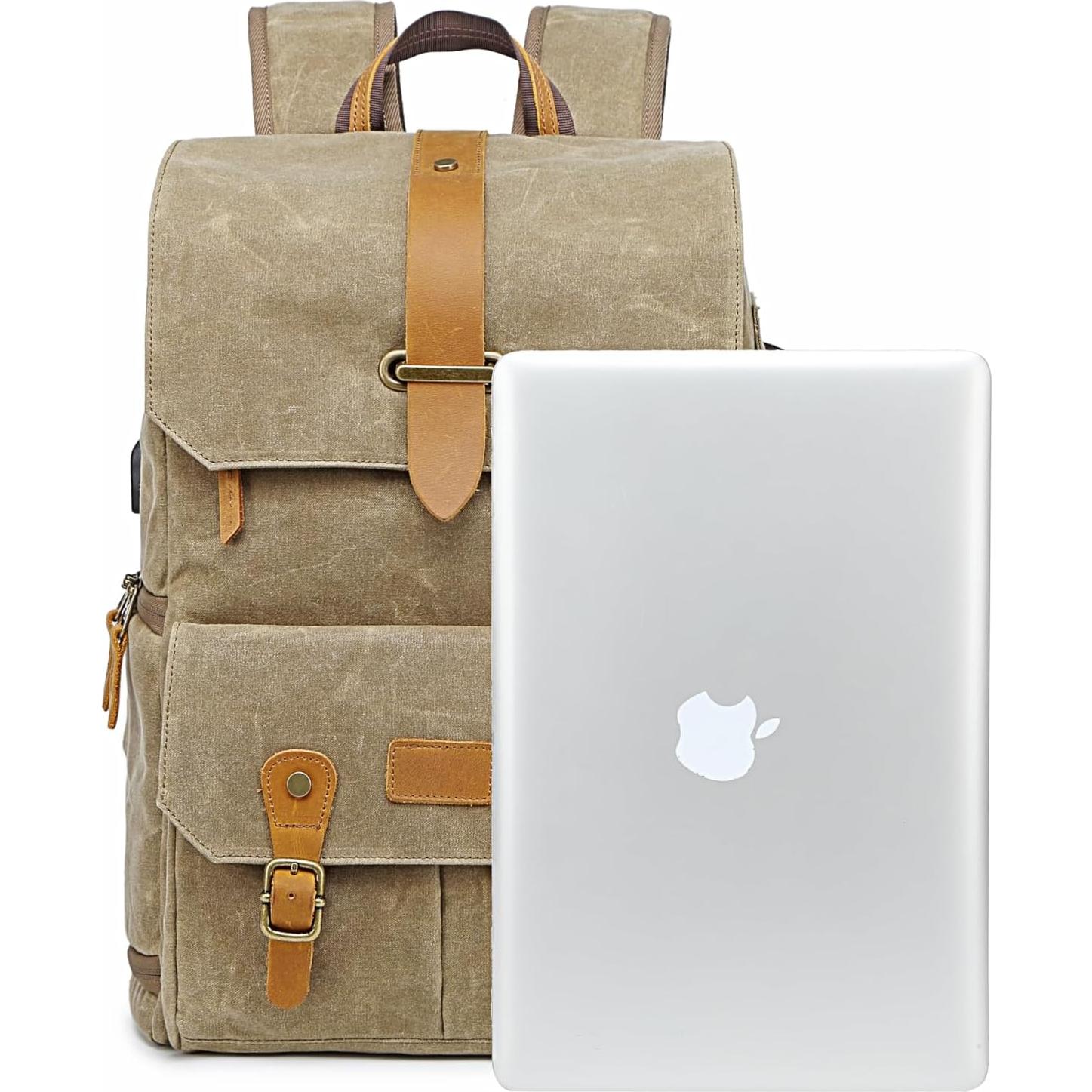 Mochila Profesional para Cámara ZESTTREK con Cubierta Impermeable