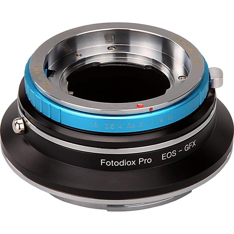 Adaptador Doble Fotodiox Pro DKL a Canon EOS y Fujifilm GFX