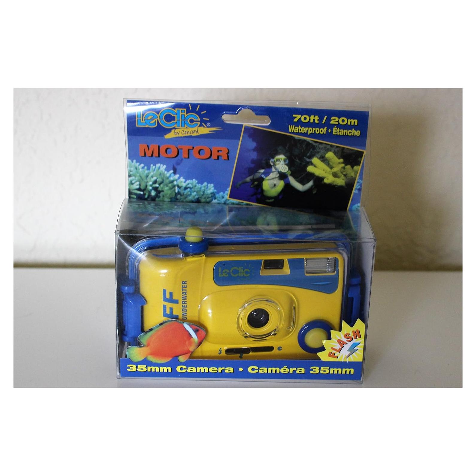 Cámara Submarina LeClic Tuff 35mm con Flash hasta 20m