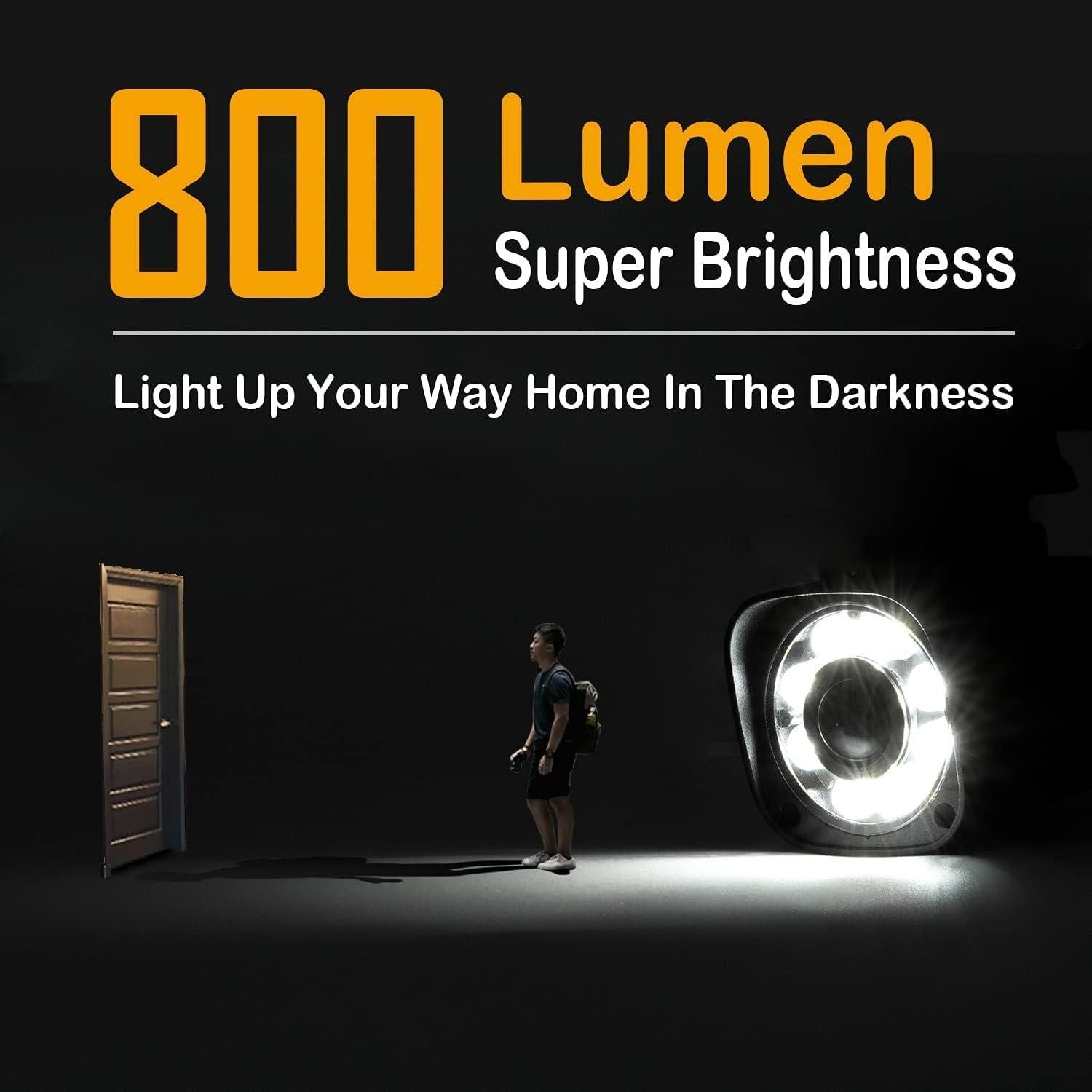 Cámara de Seguridad Falsa Solar Techage 2 Unidades IP66