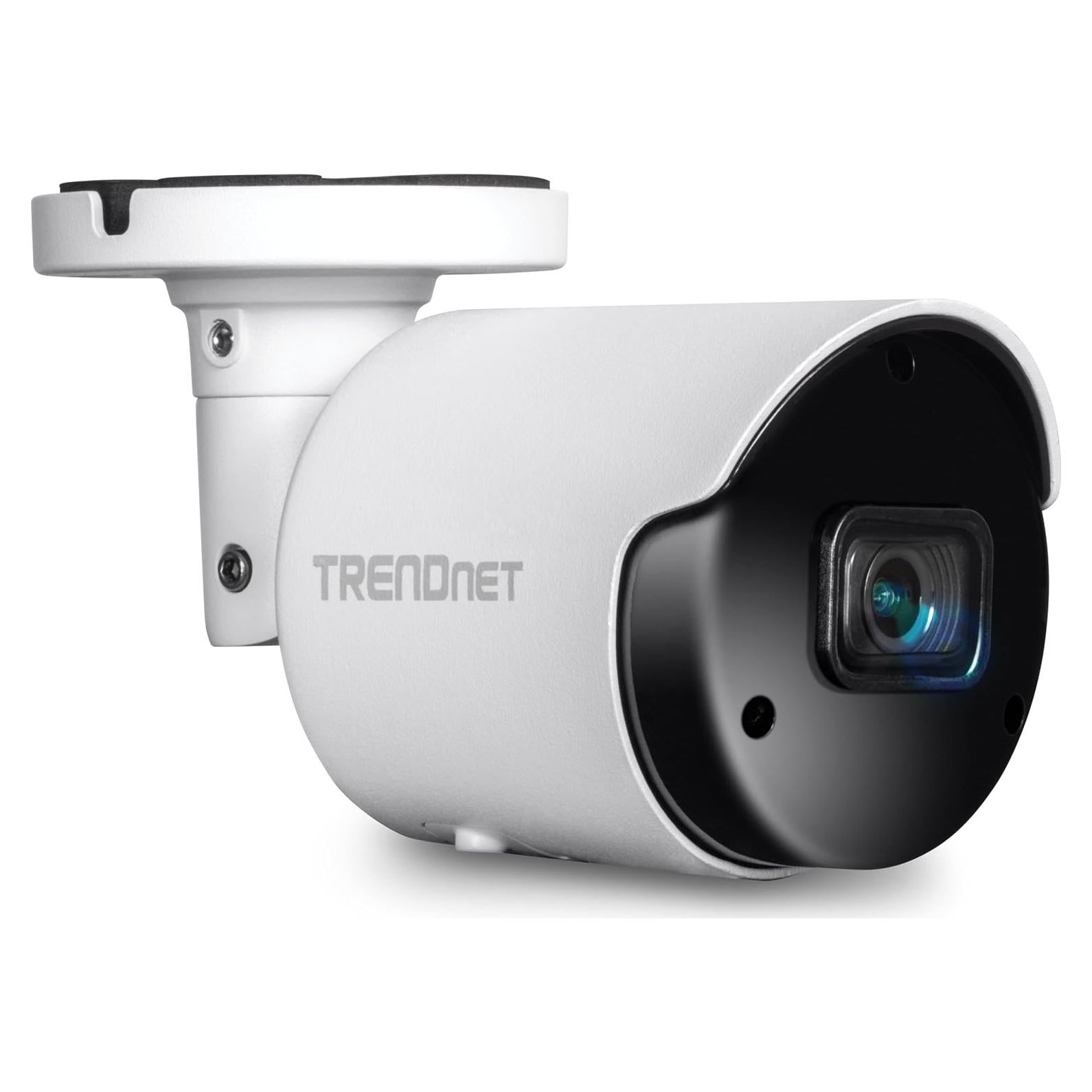 Cámara de Red Bullet PoE TRENDnet 5MP H.265 IP66 Blanca