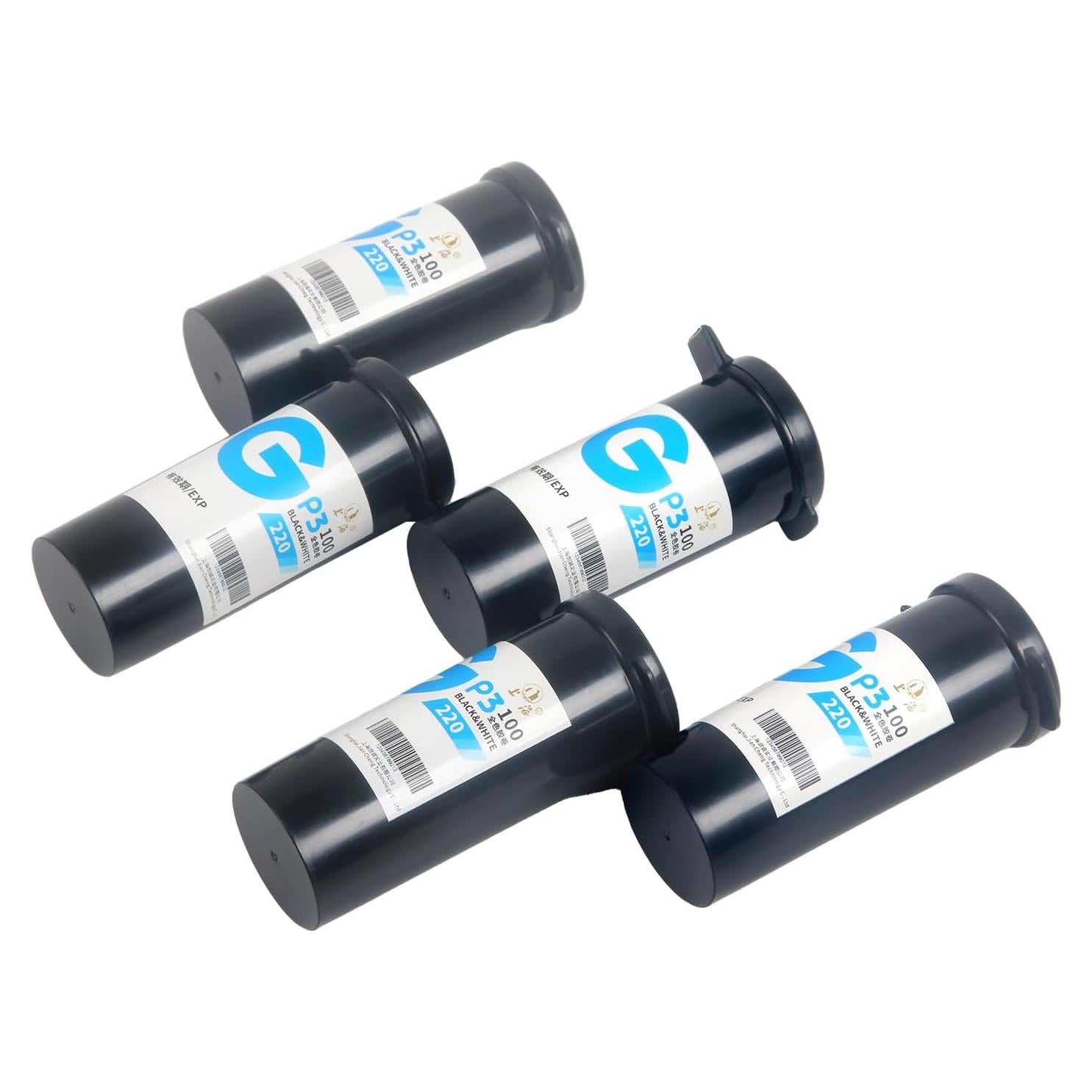 Película negativa en blanco y negro Shanghai 220 ISO 100 - 5 rollos