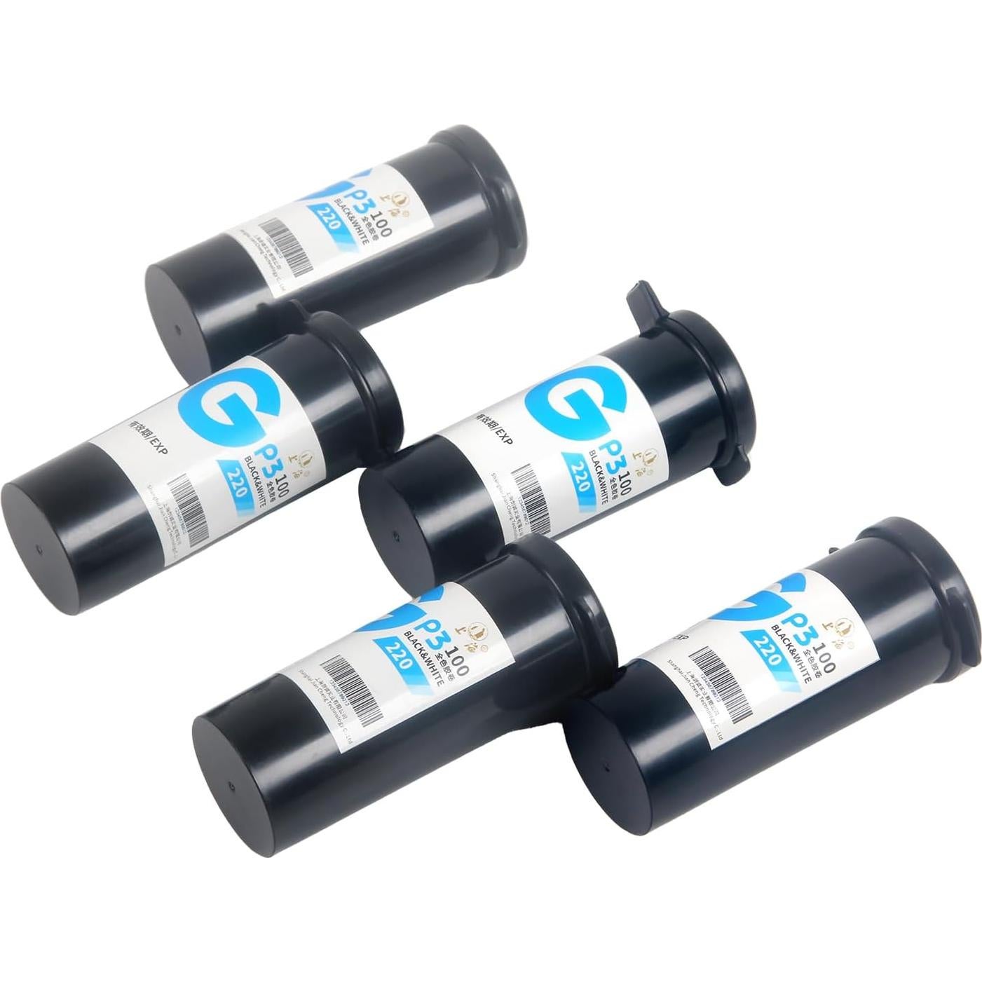 Película negativa en blanco y negro Shanghai 220 ISO 100 - 5 rollos