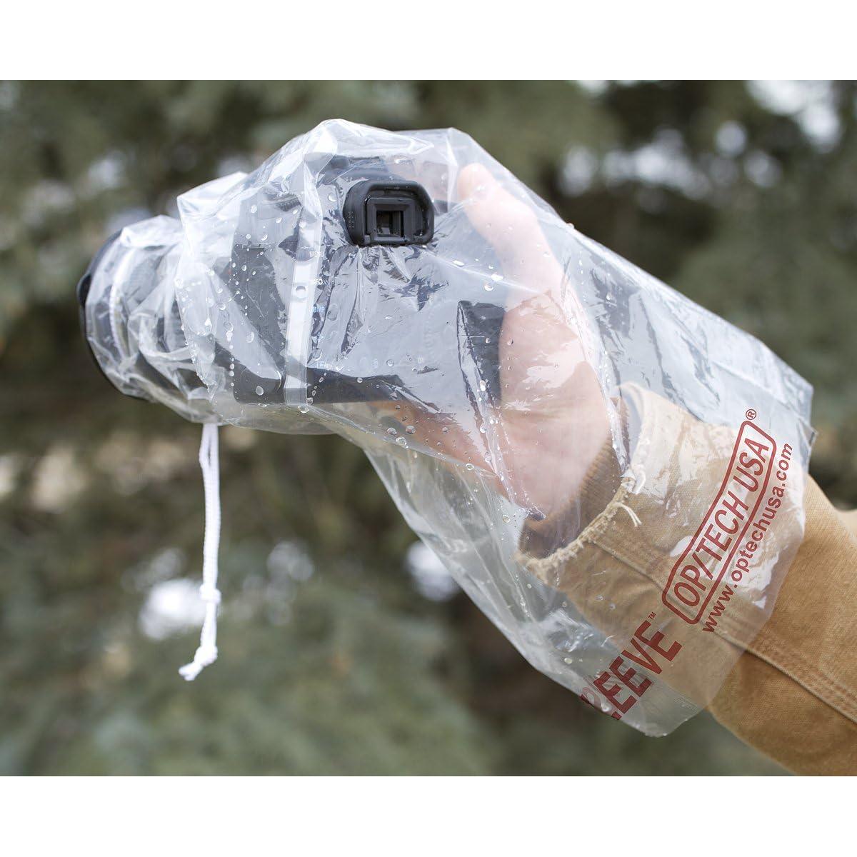 Cubierta para cámara Rainsleeve OP/TECH USA - Paquete de 2