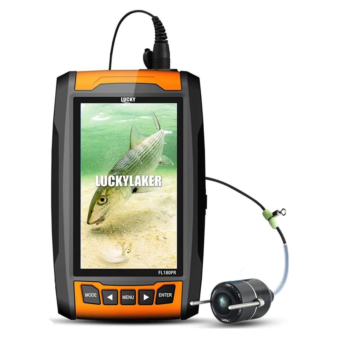 Cámara de Pesca Submarina LUCKYLAKER con Monitor LCD 10.92 cm