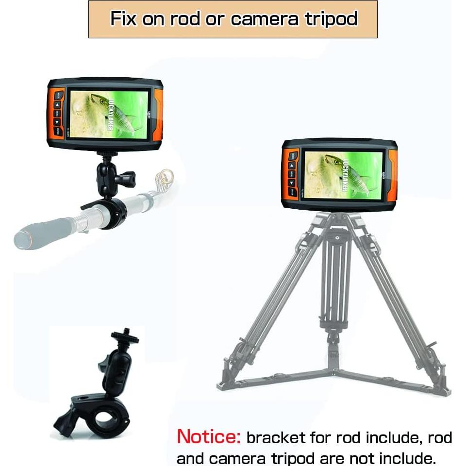 Cámara de Pesca Submarina LUCKYLAKER con Monitor LCD 10.92 cm