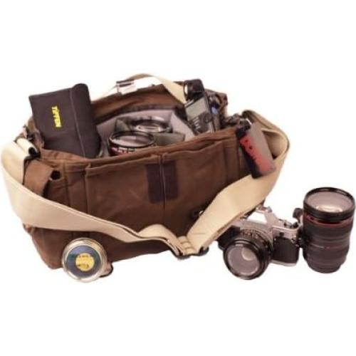 Funda para cámara Domke F-2 Classic Waxwear Marrón