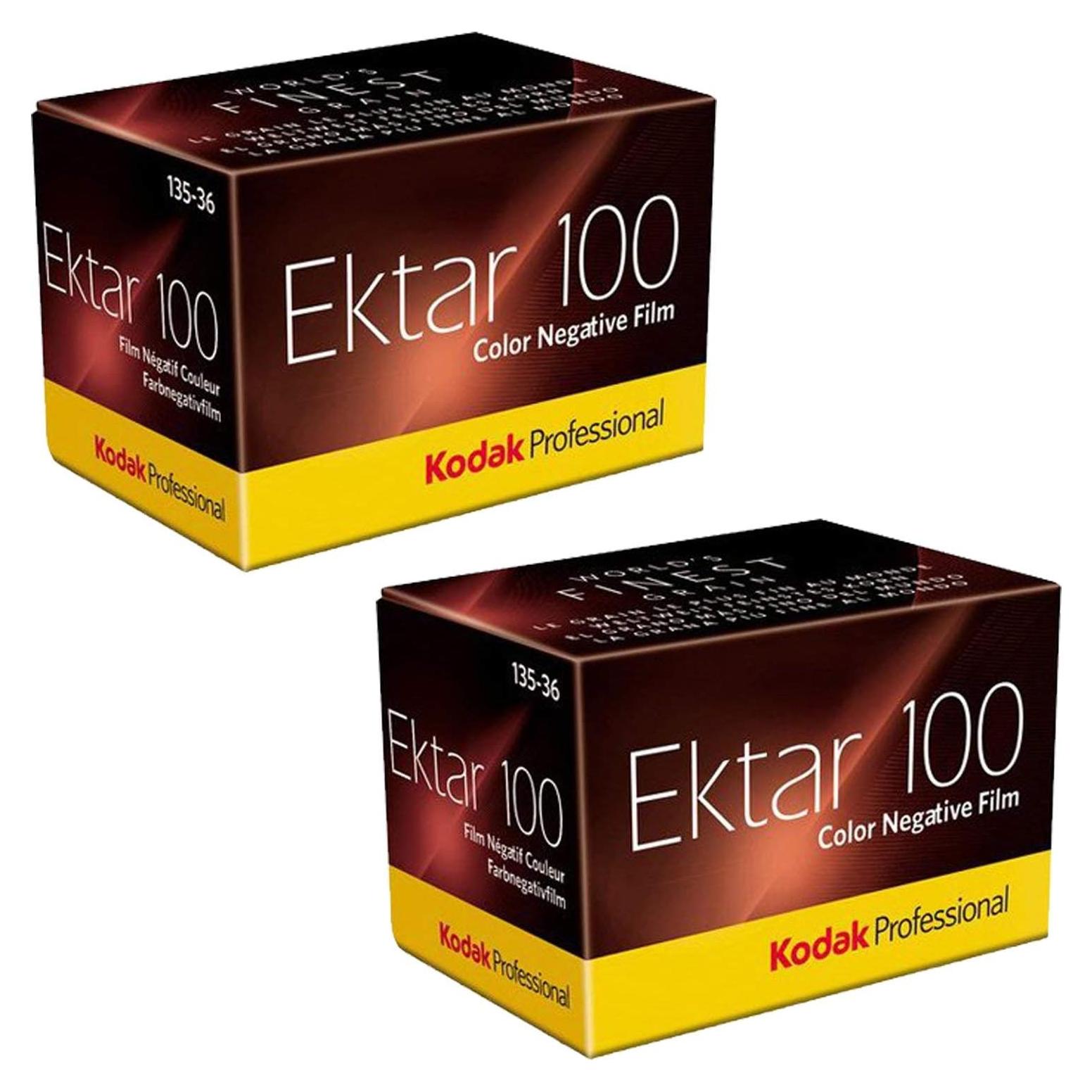 Película Kodak Ektar 100 ISO 100 35mm 36 Exposiciones (2 Unidades)