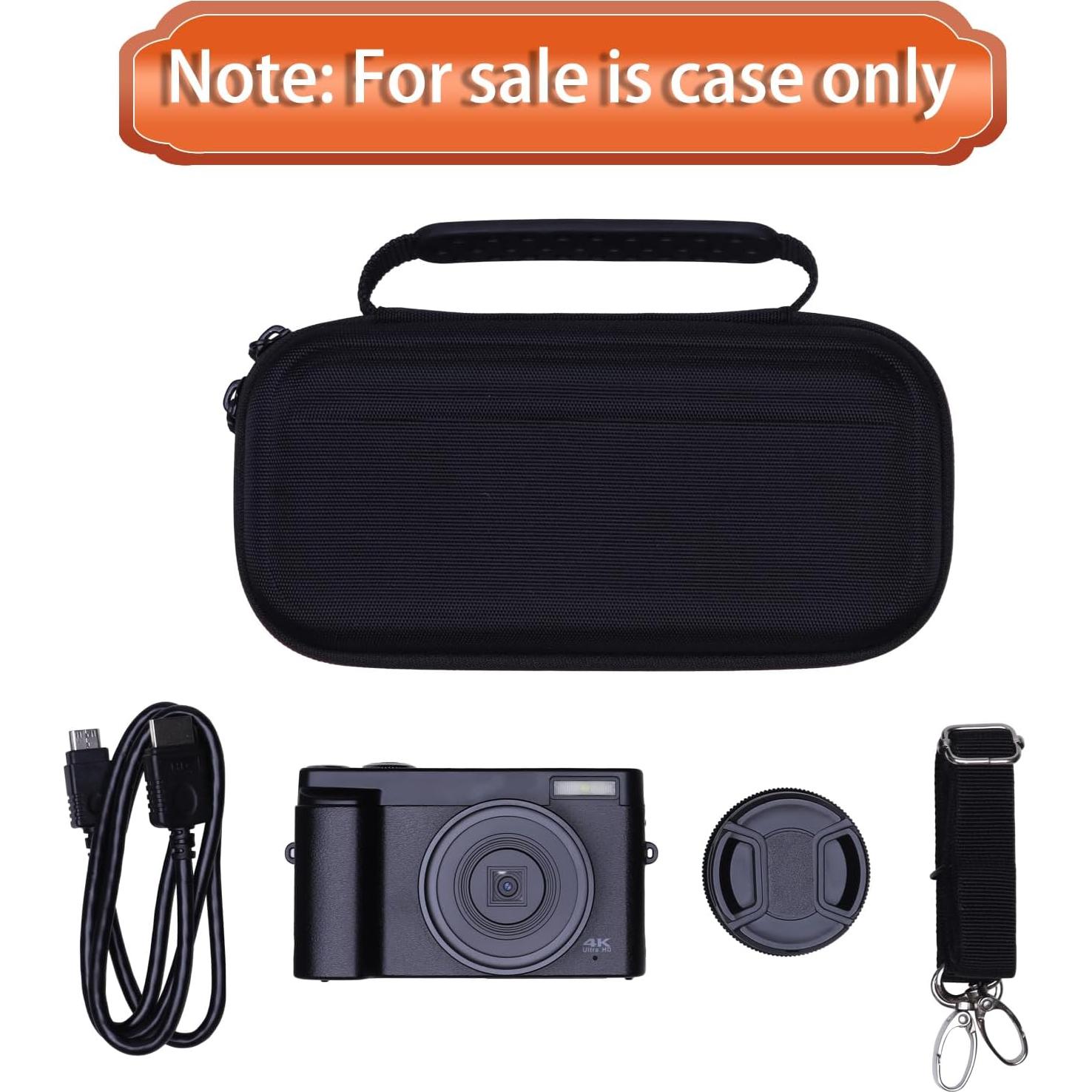 Funda para Cámara Digital 4K LTGEM Negra Ajuste Perfecto