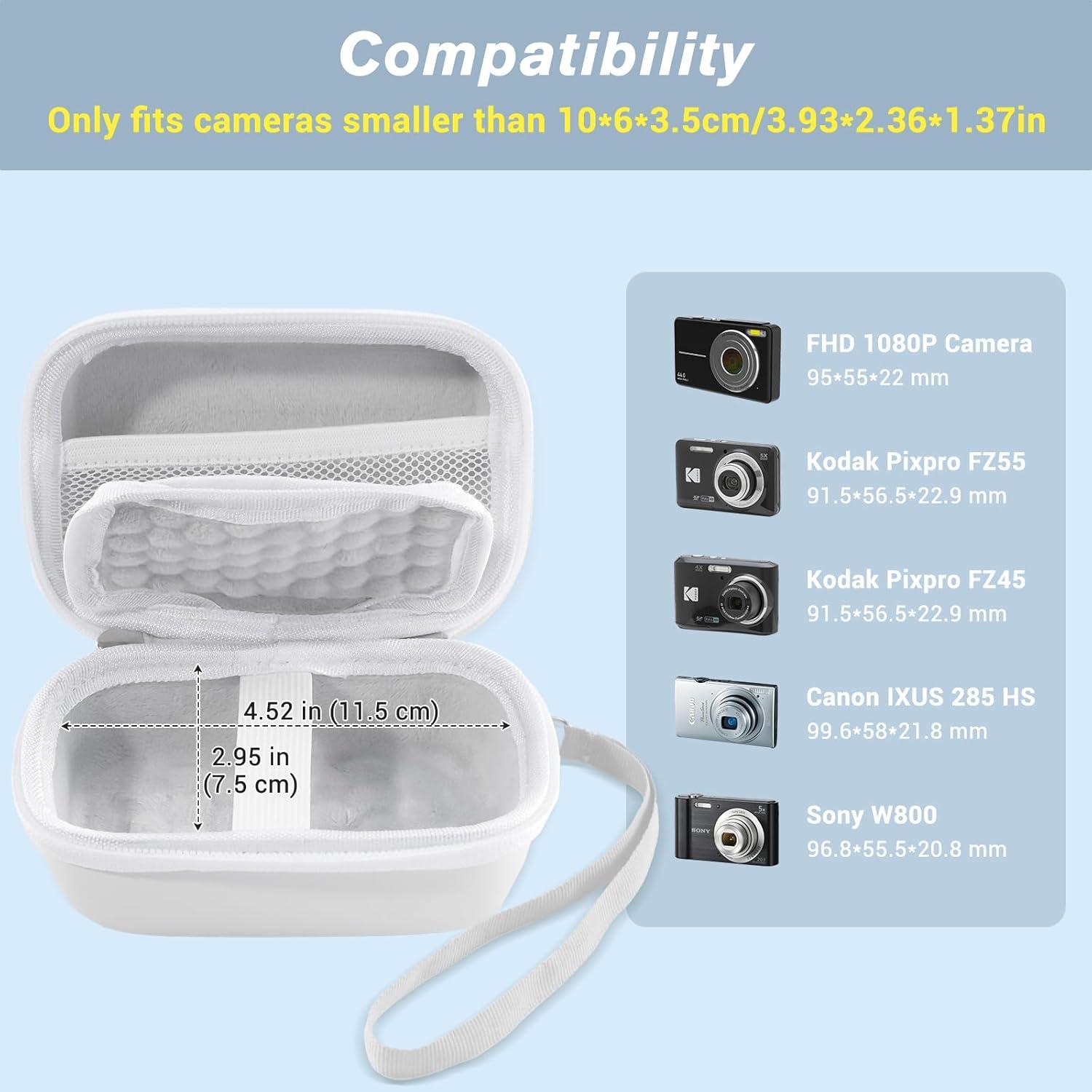 Funda Compacta ProCase para Cámara Digital Kodak - Blanca